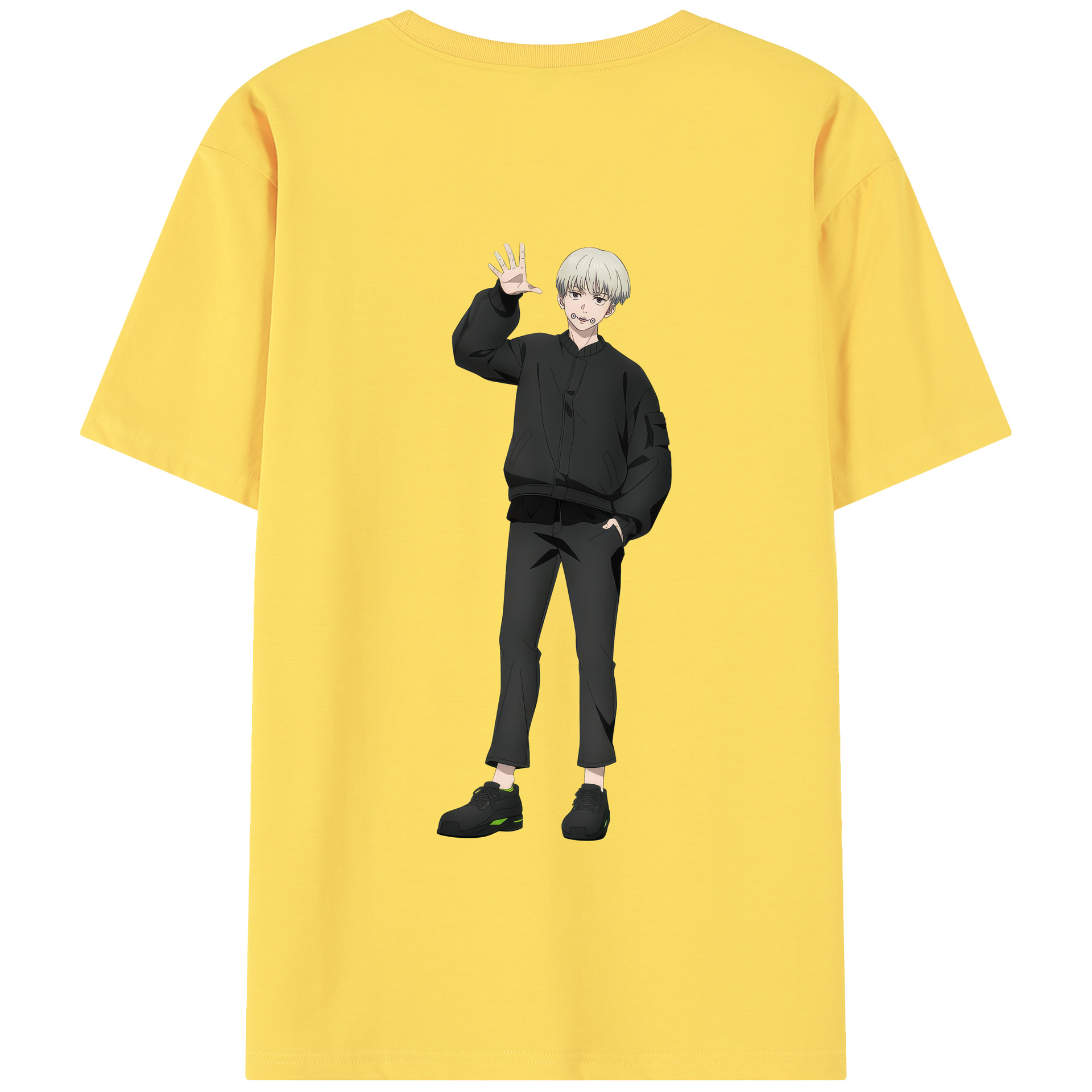 （画像用） 呪術廻戦 Jujutsu Kaisen 綿100％半袖Tシャツ（背面プリント）