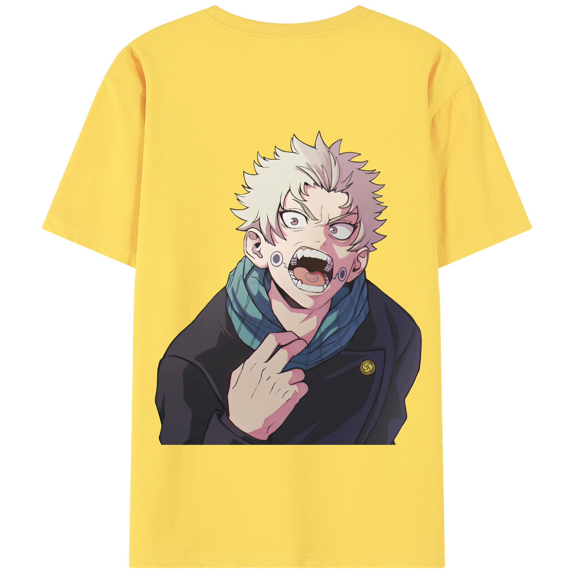 （画像用） 呪術廻戦 Jujutsu Kaisen 綿100％半袖Tシャツ（背面プリント）