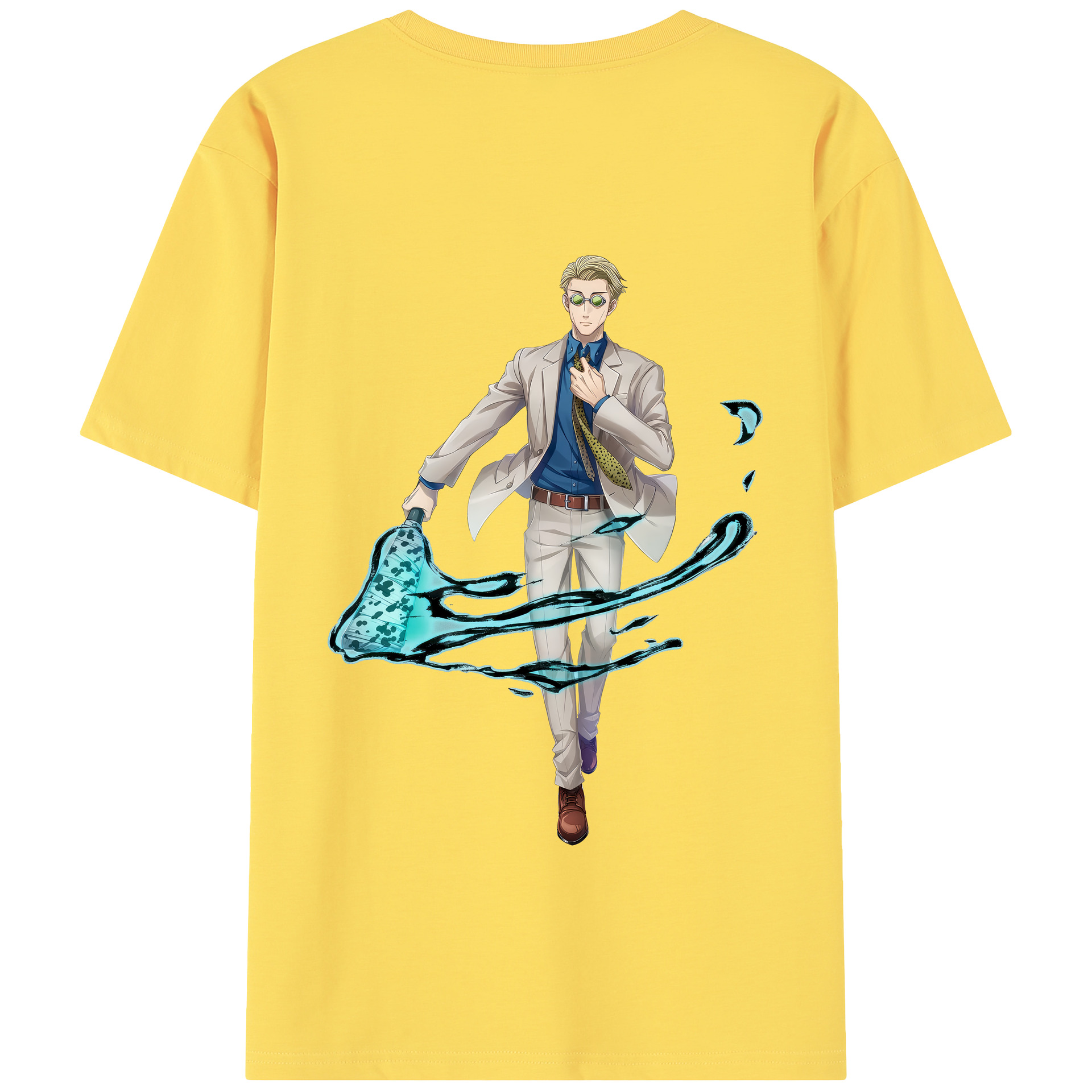 （画像用） 呪術廻戦 Jujutsu Kaisen 綿100％半袖Tシャツ（背面プリント）