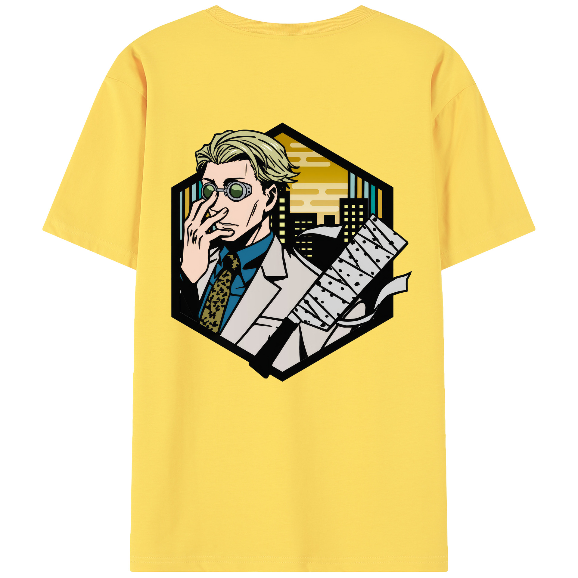 （画像用） 呪術廻戦 Jujutsu Kaisen 綿100％半袖Tシャツ（背面プリント）