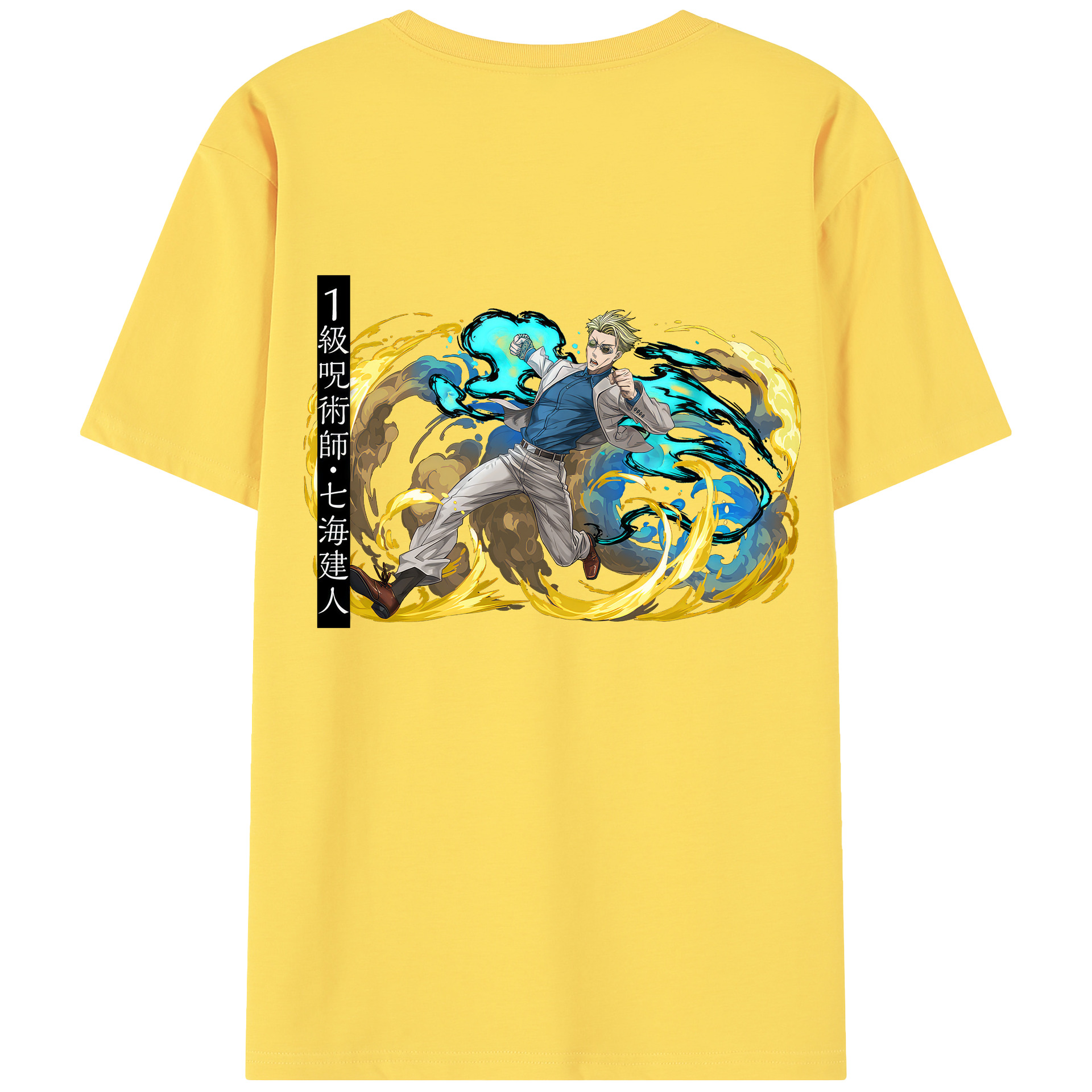 （画像用） 呪術廻戦 Jujutsu Kaisen 綿100％半袖Tシャツ（背面プリント）