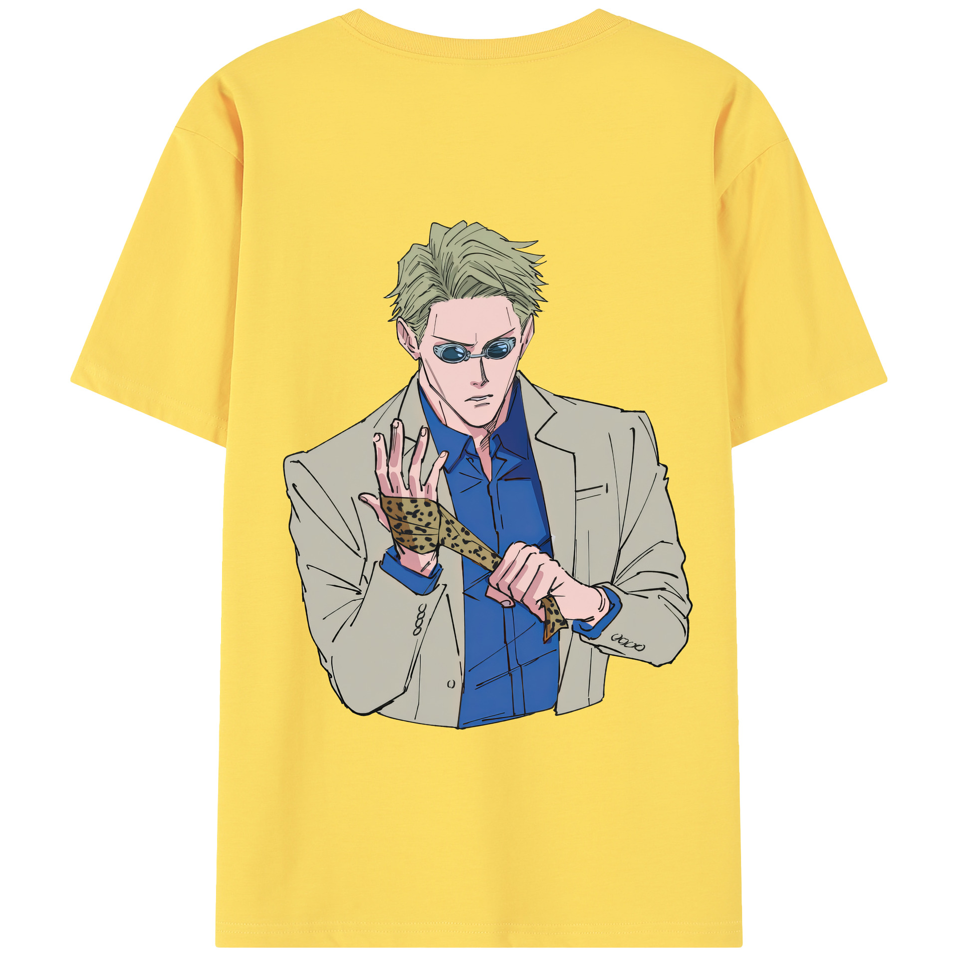 （画像用） 呪術廻戦 Jujutsu Kaisen 綿100％半袖Tシャツ（背面プリント）