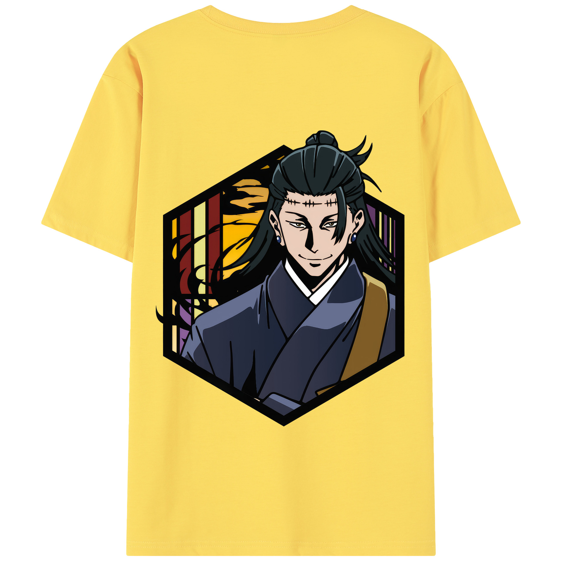 （画像用） 呪術廻戦 Jujutsu Kaisen 綿100％半袖Tシャツ（背面プリント）