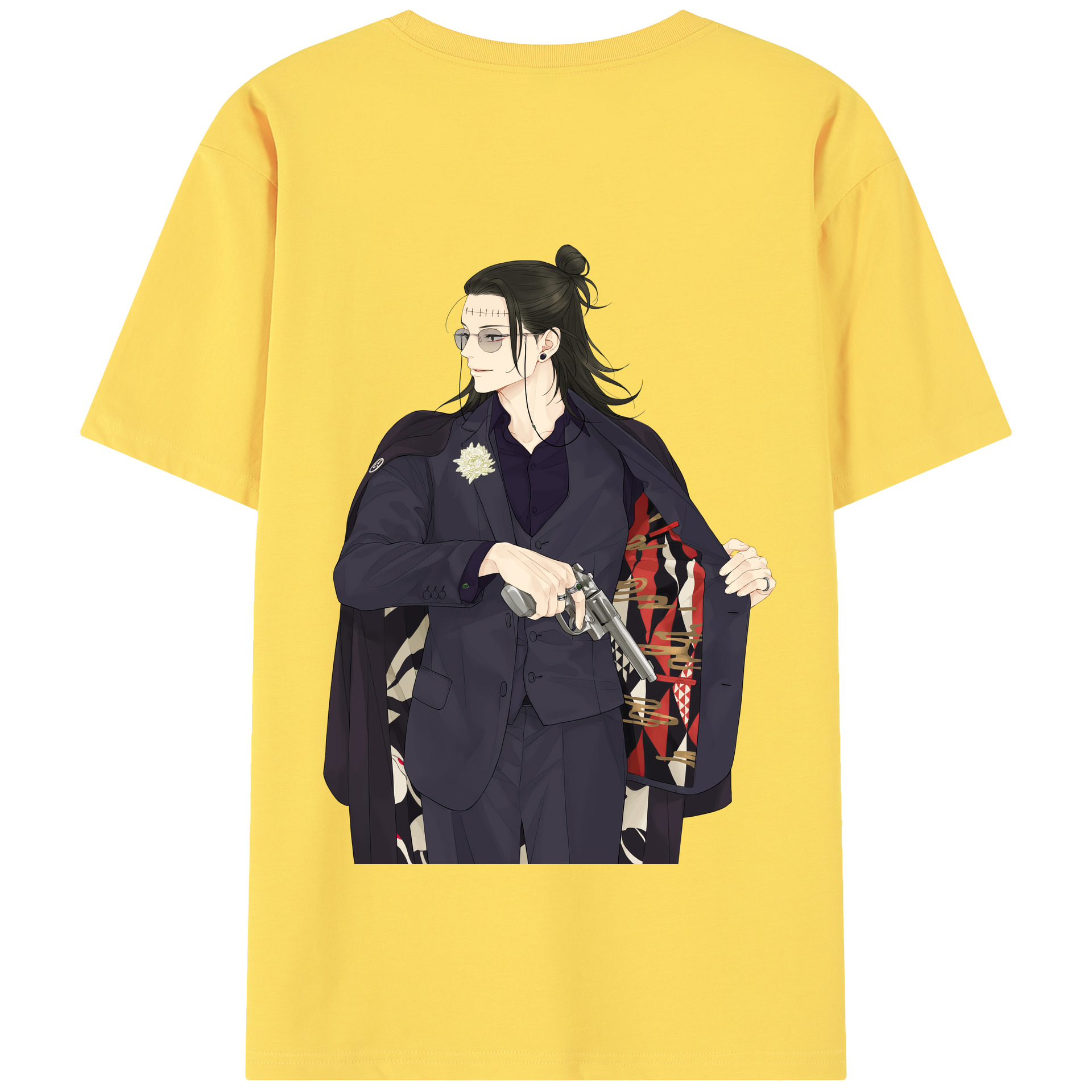 （画像用） 呪術廻戦 Jujutsu Kaisen 綿100％半袖Tシャツ（背面プリント）