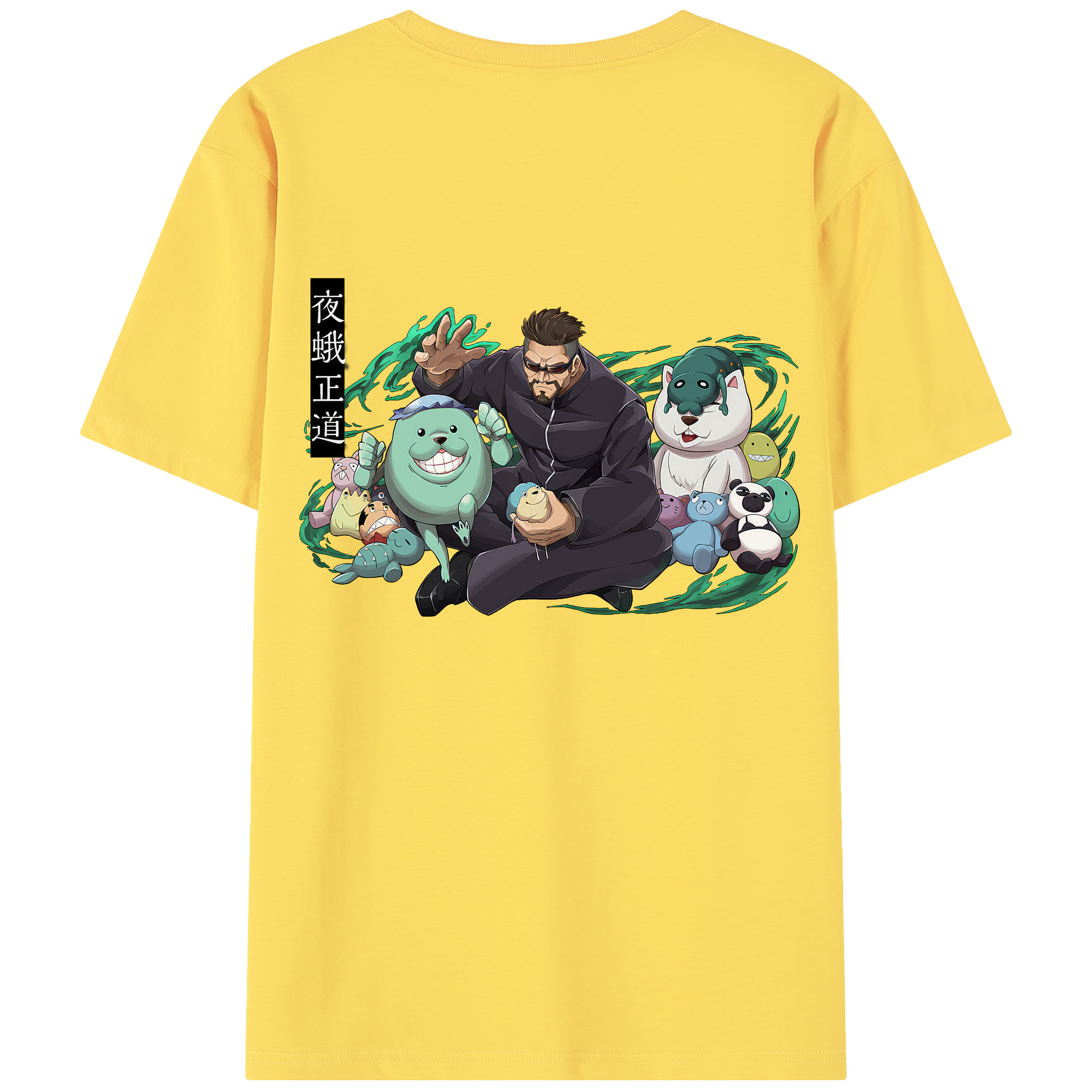 （画像用） 呪術廻戦 Jujutsu Kaisen 綿100％半袖Tシャツ（背面プリント）