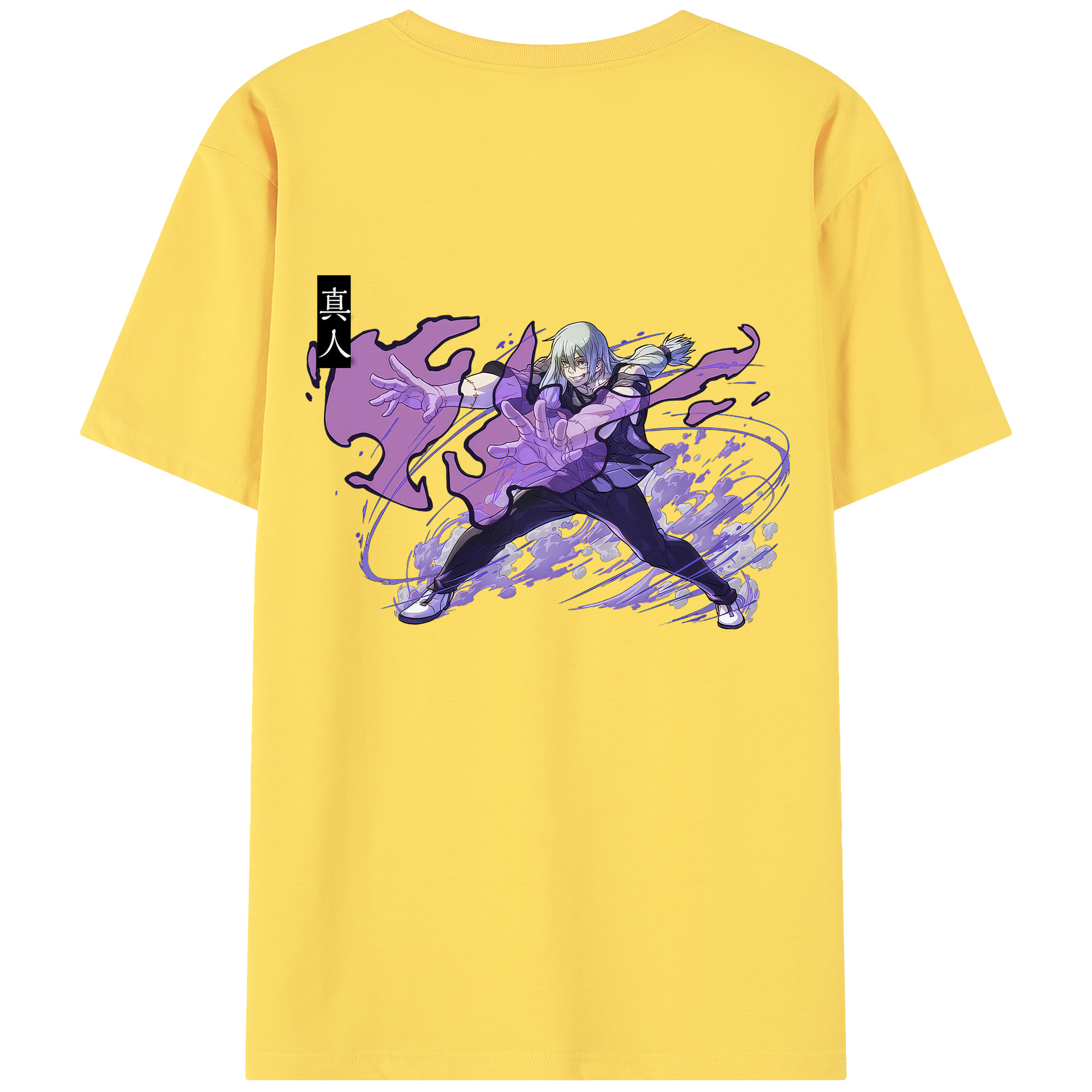 （画像用） 呪術廻戦 Jujutsu Kaisen 綿100％半袖Tシャツ（背面プリント）