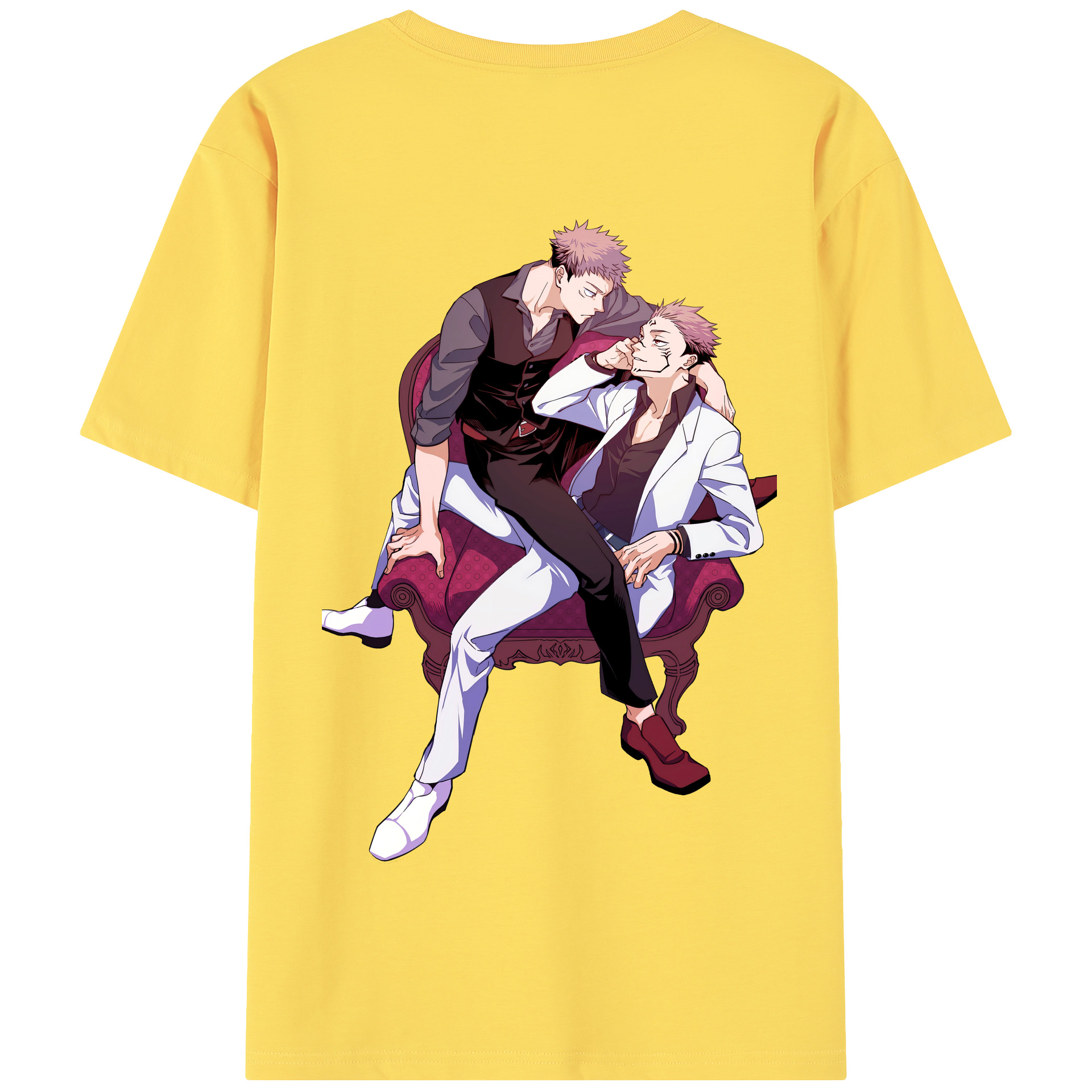 （画像用） 呪術廻戦 Jujutsu Kaisen 綿100％半袖Tシャツ（背面プリント）