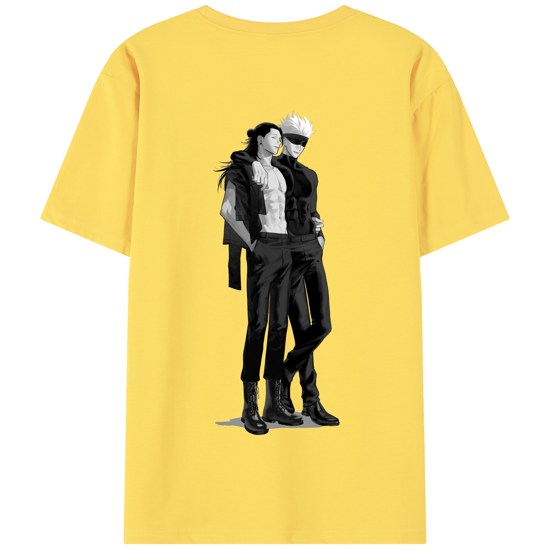 （画像用） 呪術廻戦 Jujutsu Kaisen 綿100％半袖Tシャツ（背面プリント）