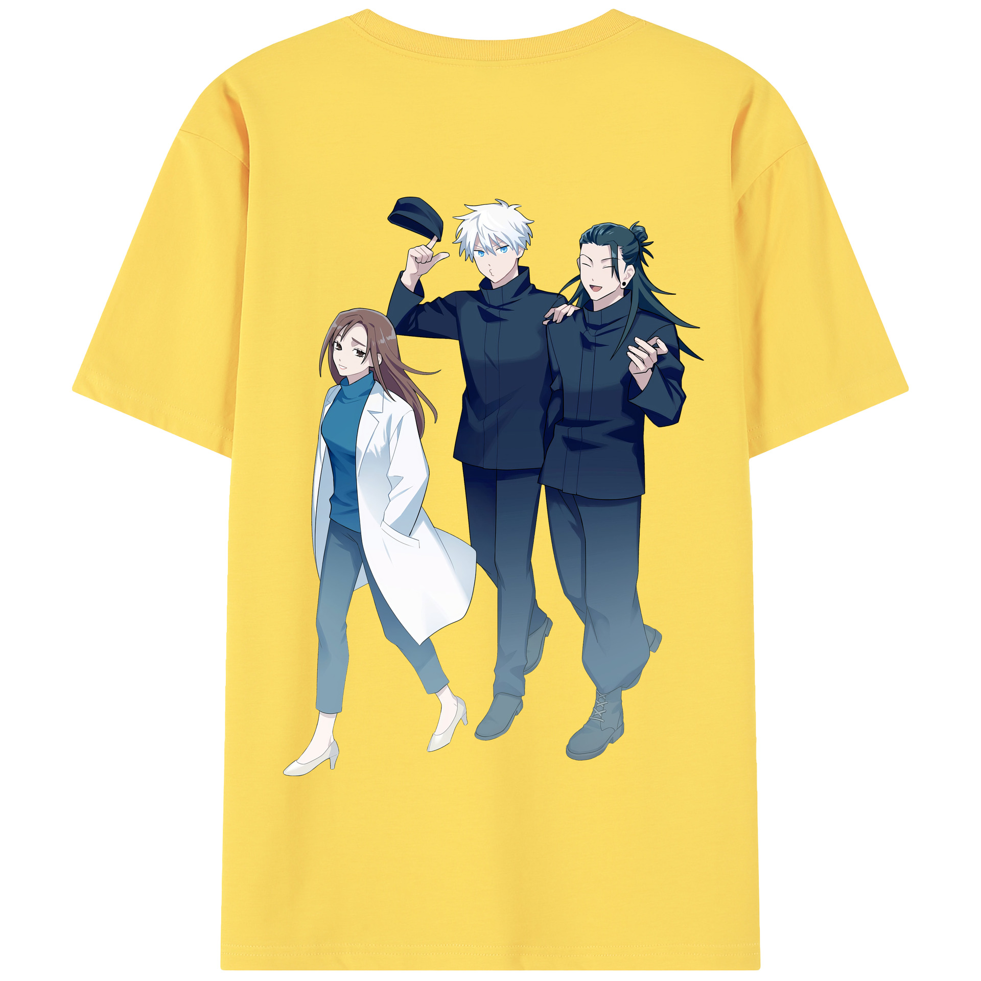 （画像用） 呪術廻戦 Jujutsu Kaisen 綿100％半袖Tシャツ（背面プリント）