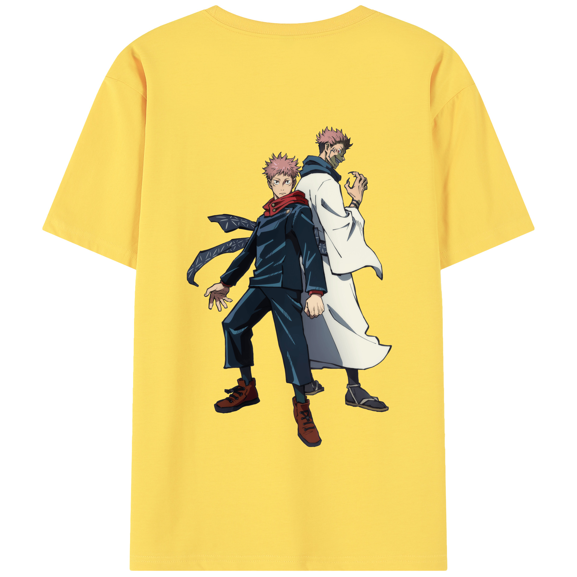 （画像用） 呪術廻戦 Jujutsu Kaisen 綿100％半袖Tシャツ（背面プリント）
