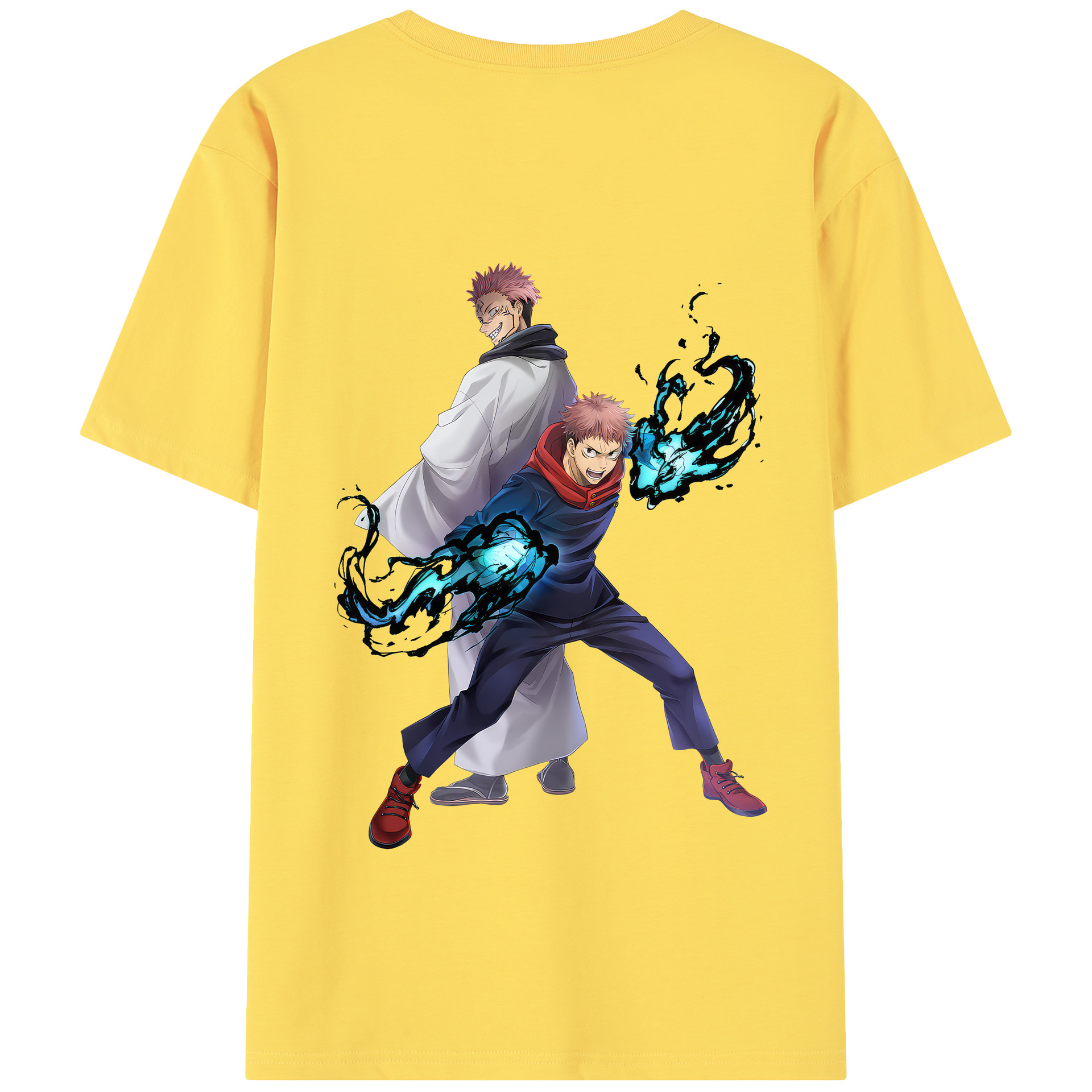 （画像用） 呪術廻戦 Jujutsu Kaisen 綿100％半袖Tシャツ（背面プリント）