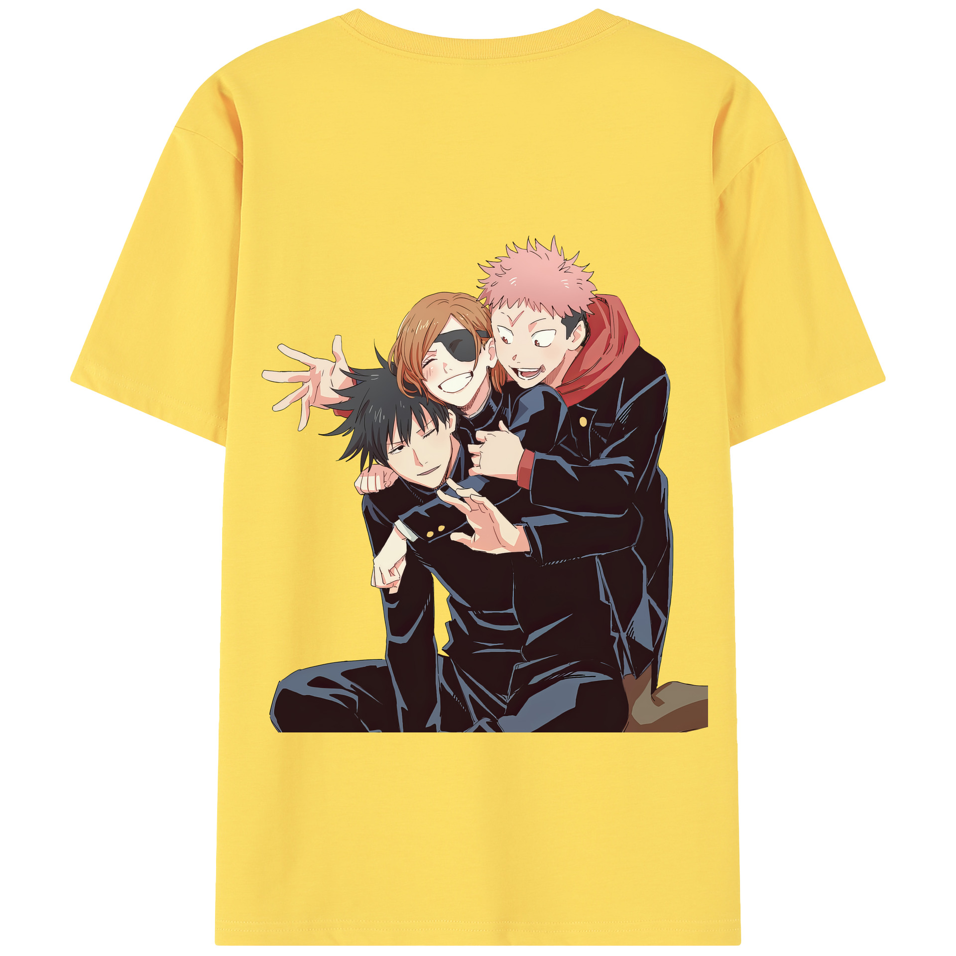 （画像用） 呪術廻戦 Jujutsu Kaisen 綿100％半袖Tシャツ（背面プリント）