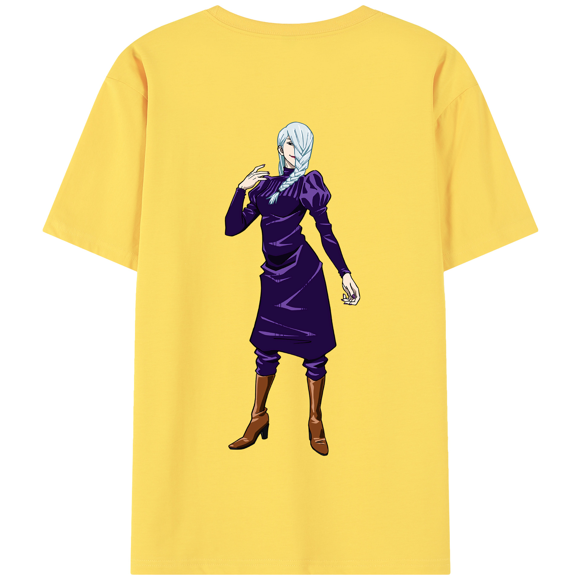 （画像用） 呪術廻戦 Jujutsu Kaisen 綿100％半袖Tシャツ（背面プリント）