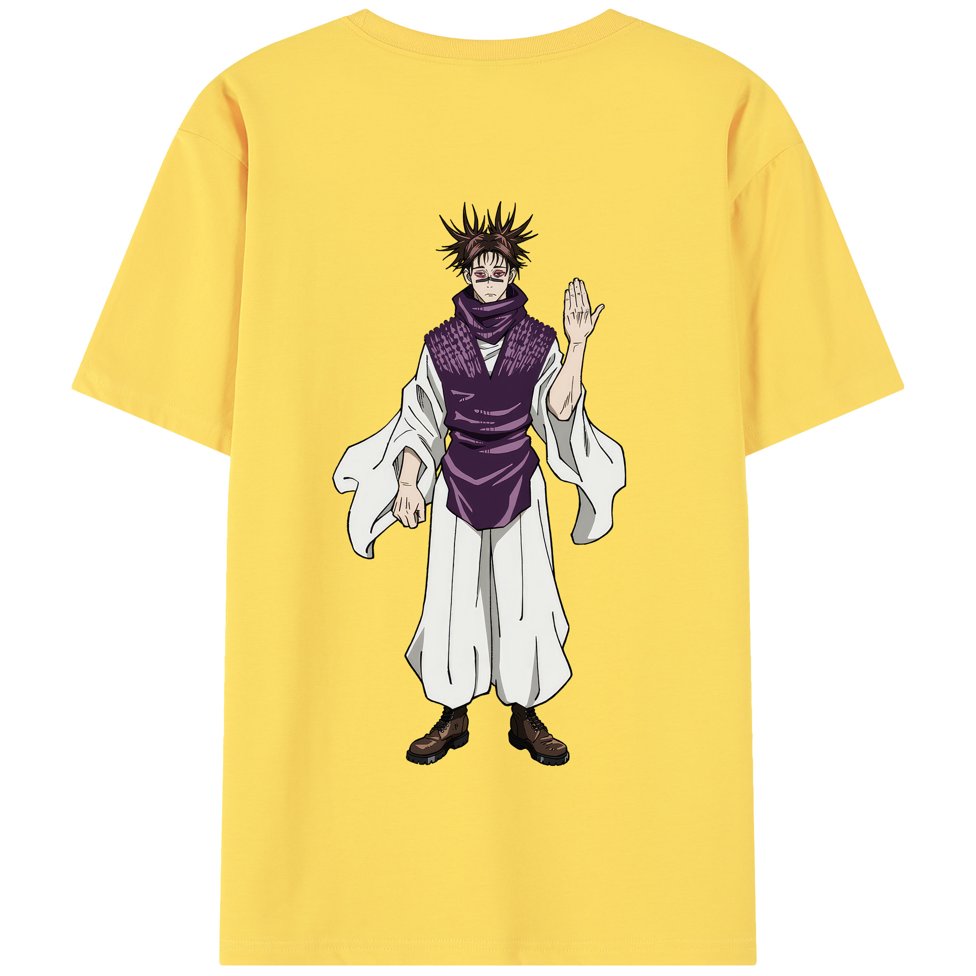 （画像用） 呪術廻戦 Jujutsu Kaisen 綿100％半袖Tシャツ（背面プリント）