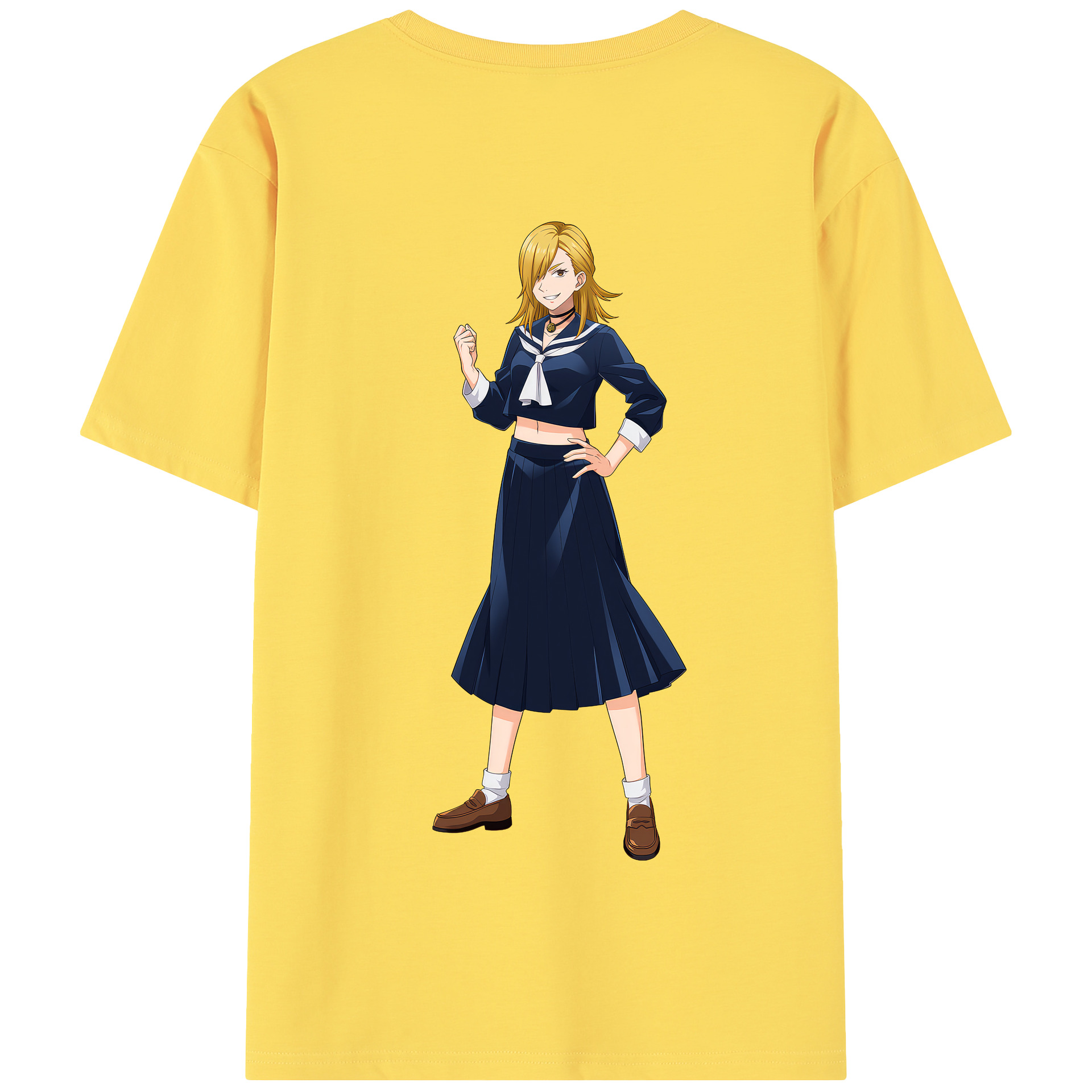 （画像用） 呪術廻戦 Jujutsu Kaisen 綿100％半袖Tシャツ（背面プリント）