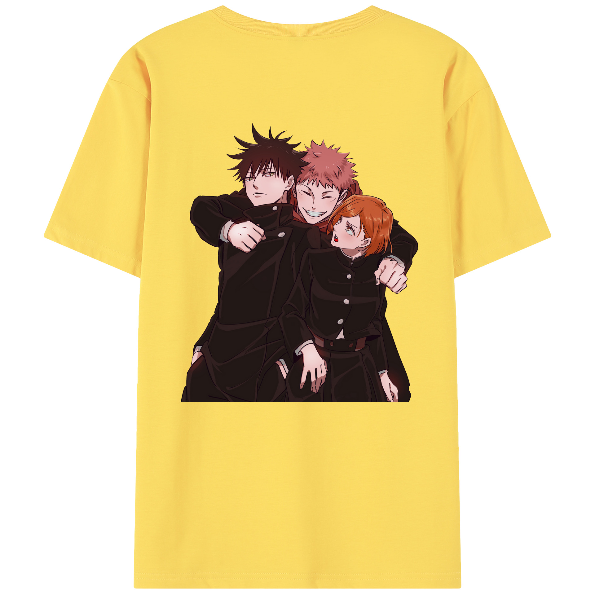 （画像用） 呪術廻戦 Jujutsu Kaisen 綿100％半袖Tシャツ（背面プリント）
