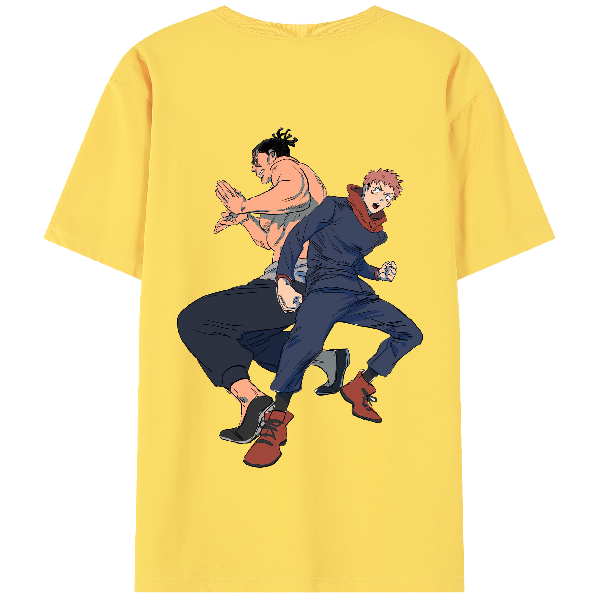 （画像用） 呪術廻戦 Jujutsu Kaisen 綿100％半袖Tシャツ（背面プリント）