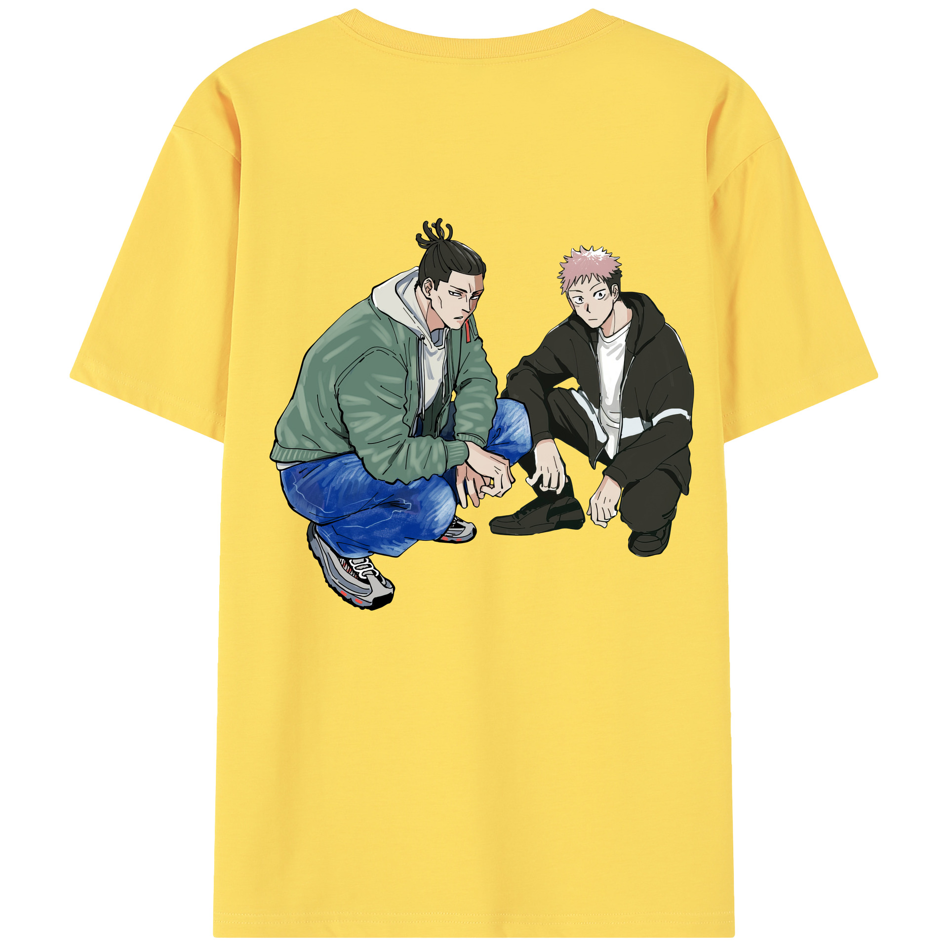 （画像用） 呪術廻戦 Jujutsu Kaisen 綿100％半袖Tシャツ（背面プリント）