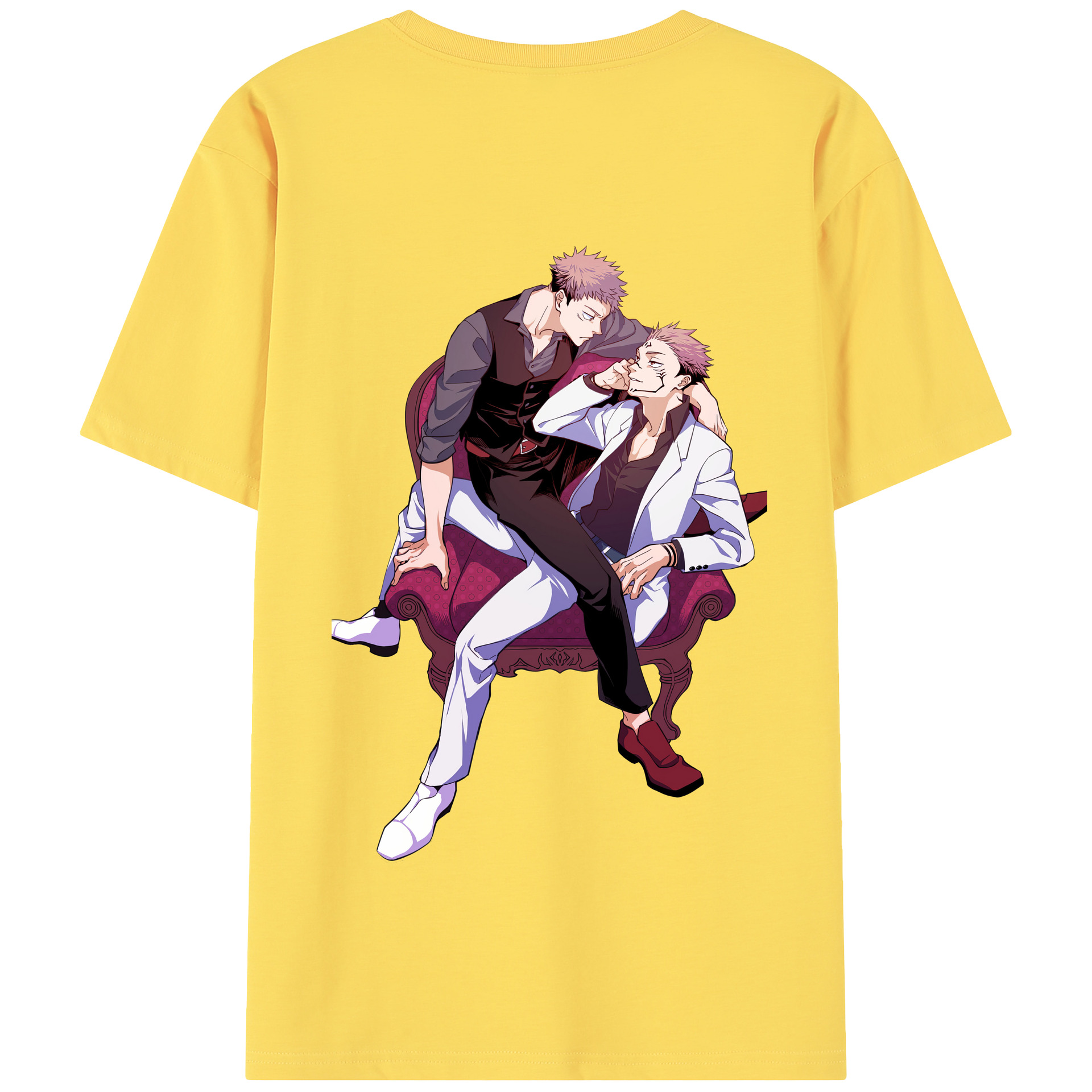 （画像用） 呪術廻戦 Jujutsu Kaisen 綿100％半袖Tシャツ（背面プリント）
