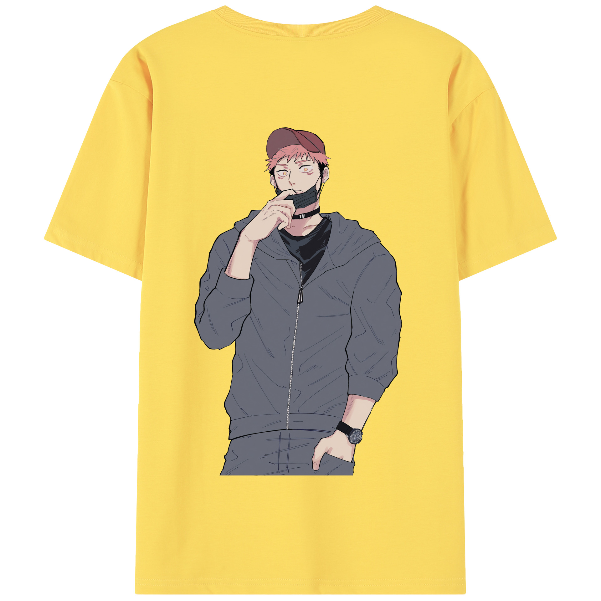 （画像用） 呪術廻戦 Jujutsu Kaisen 綿100％半袖Tシャツ（背面プリント）