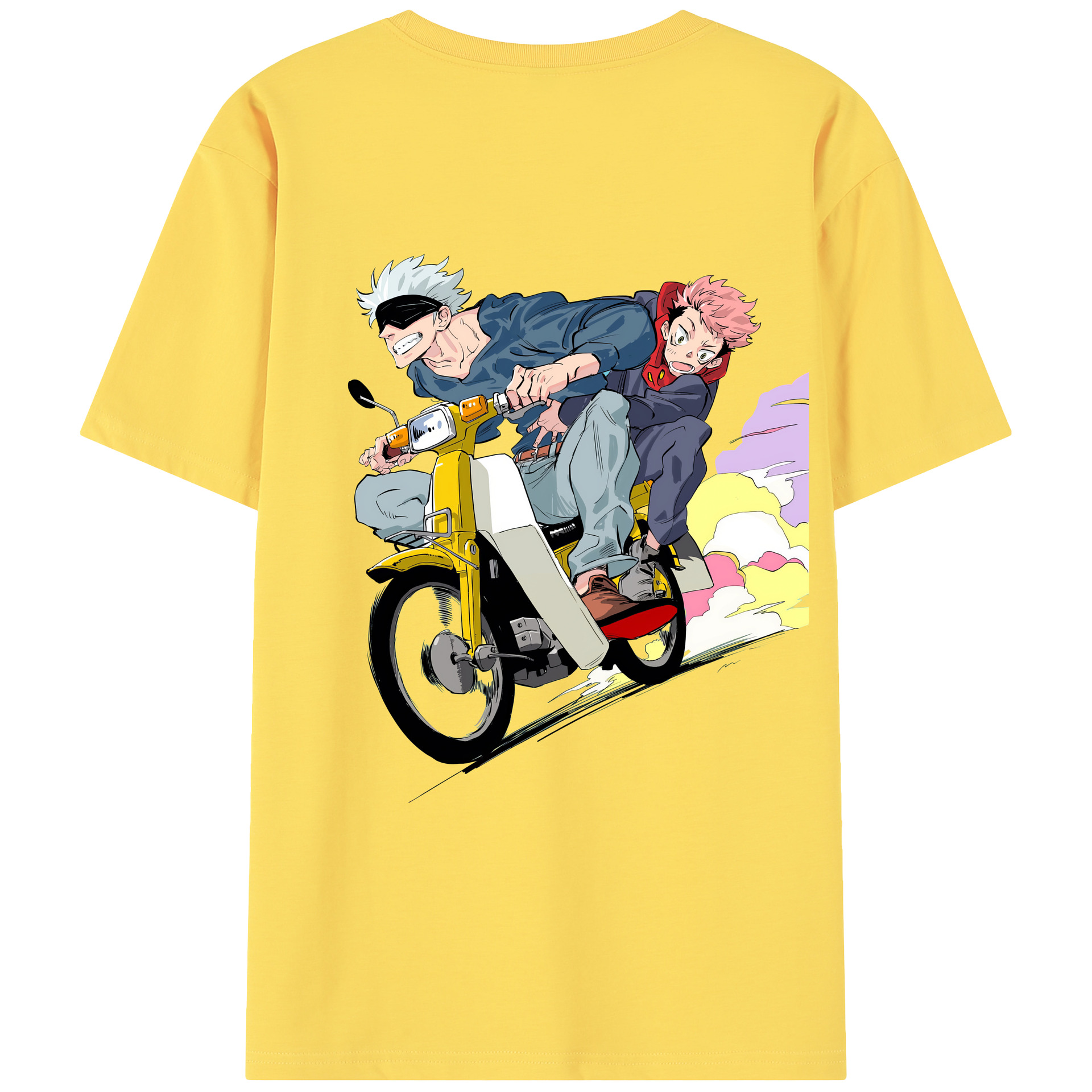（画像用） 呪術廻戦 Jujutsu Kaisen 綿100％半袖Tシャツ（背面プリント）