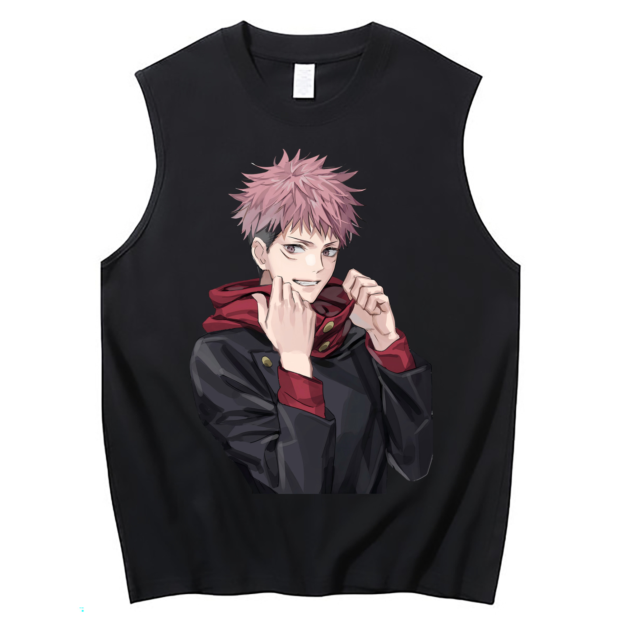 （画像用） 呪術廻戦 Jujutsu Kaisen コットン100％タンクトップ（フロントプリント）
