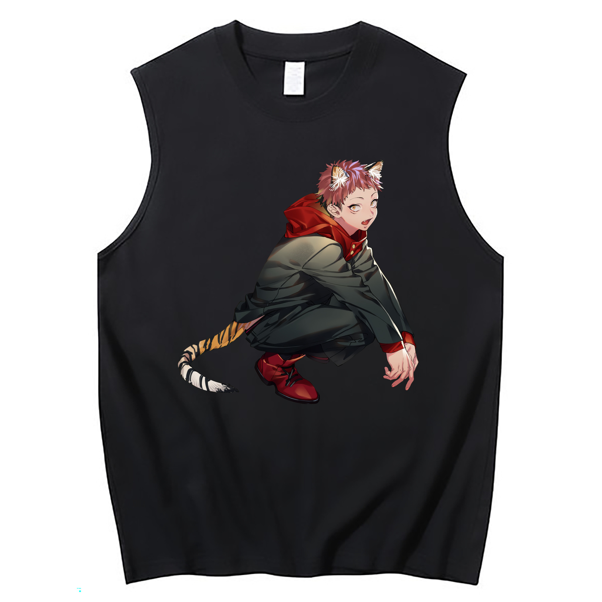 （画像用） 呪術廻戦 Jujutsu Kaisen コットン100％タンクトップ（フロントプリント）