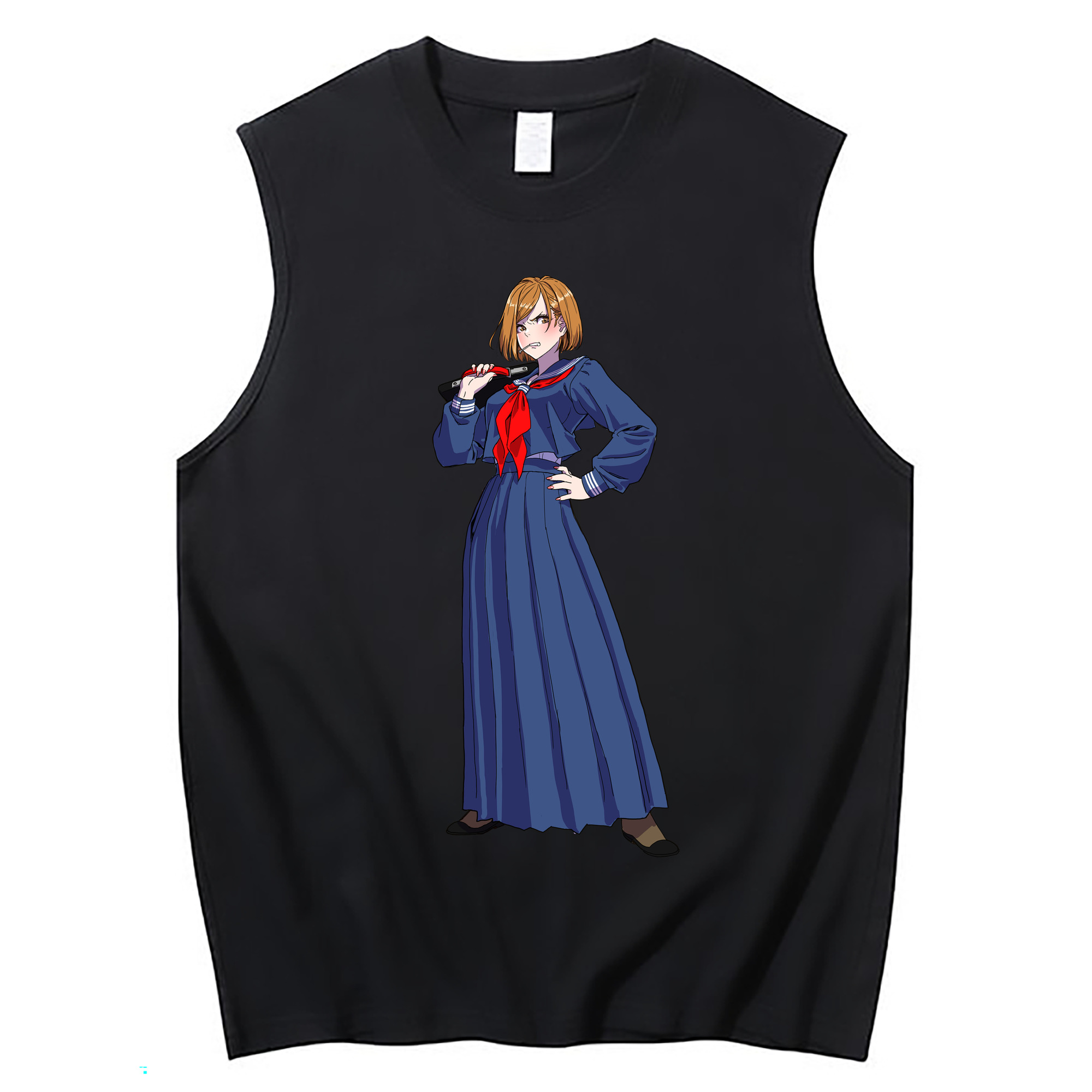 （画像用） 呪術廻戦 Jujutsu Kaisen コットン100％タンクトップ（フロントプリント）