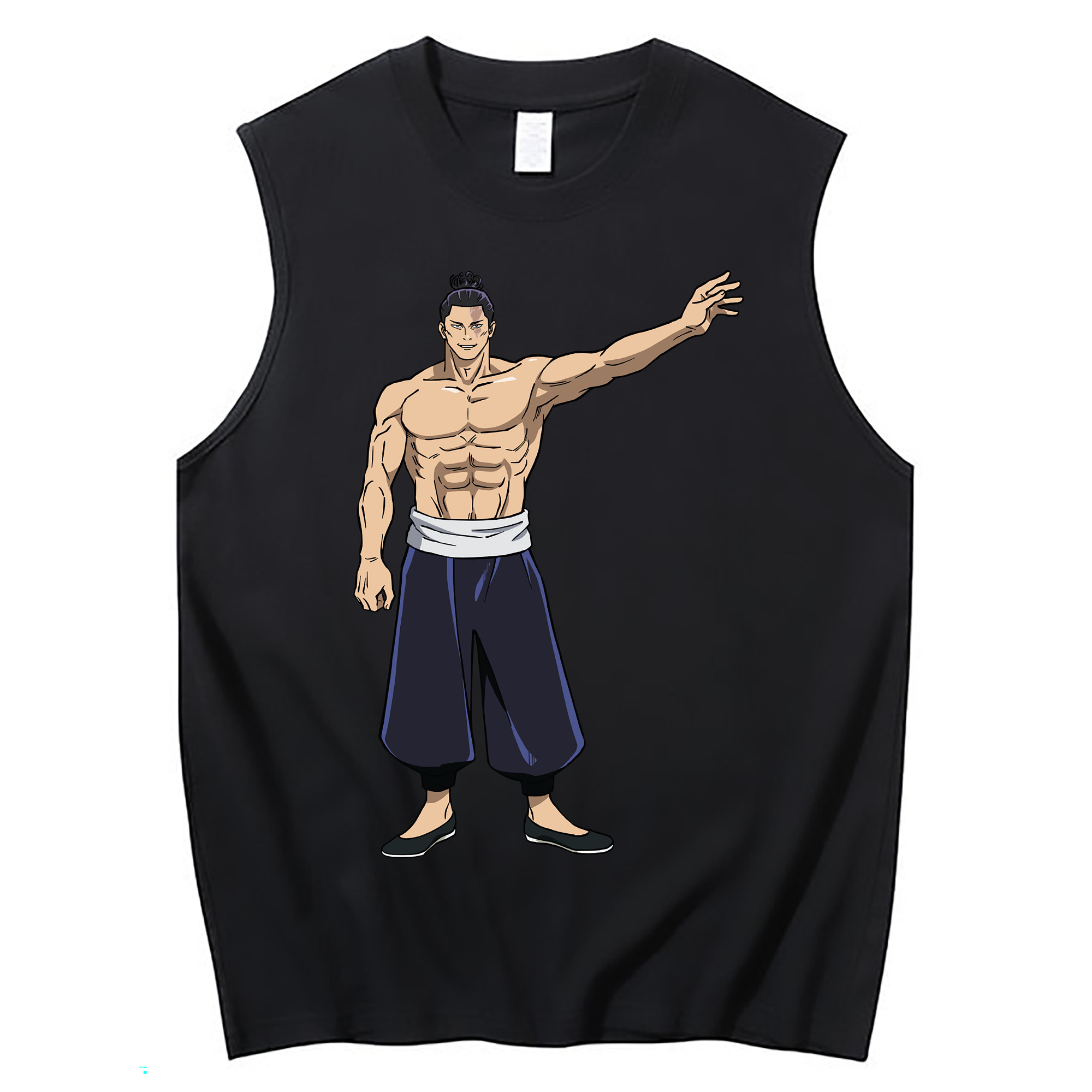（画像用） 呪術廻戦 Jujutsu Kaisen コットン100％タンクトップ（フロントプリント）