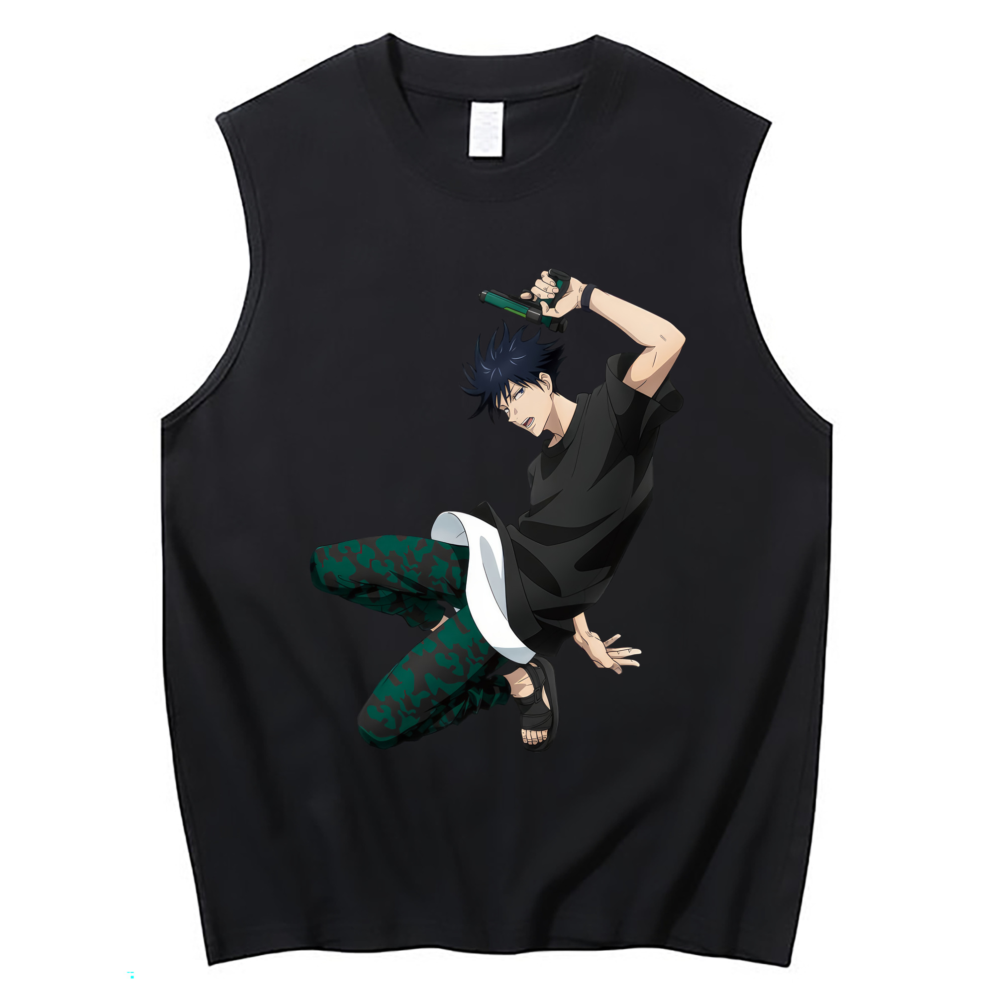 （画像用） 呪術廻戦 Jujutsu Kaisen コットン100％タンクトップ（フロントプリント）