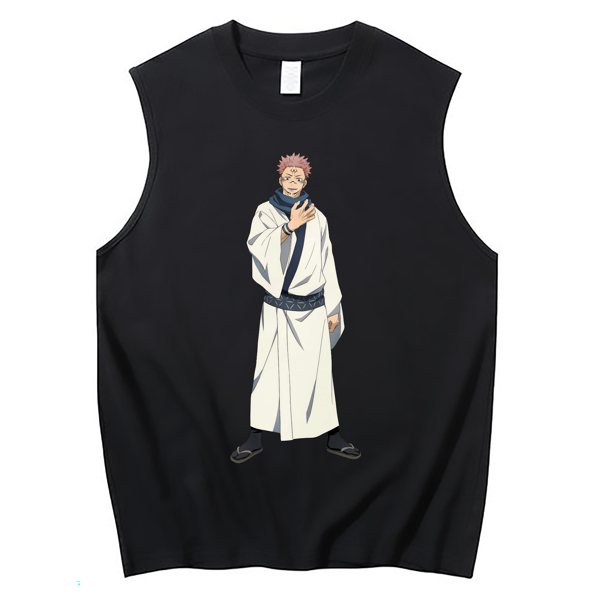 （画像用） 呪術廻戦 Jujutsu Kaisen コットン100％タンクトップ（フロントプリント）
