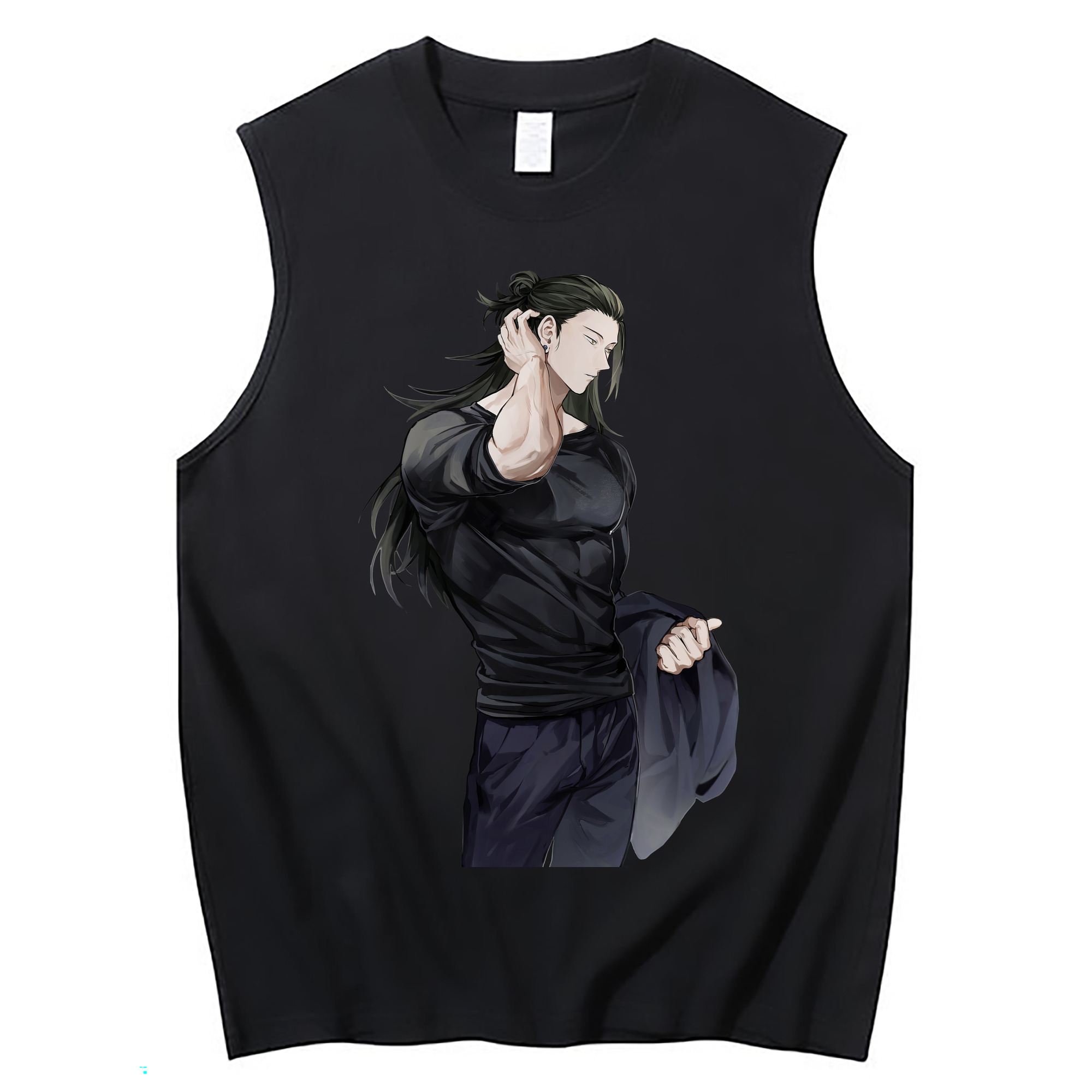 （画像用） 呪術廻戦 Jujutsu Kaisen コットン100％タンクトップ（フロントプリント）
