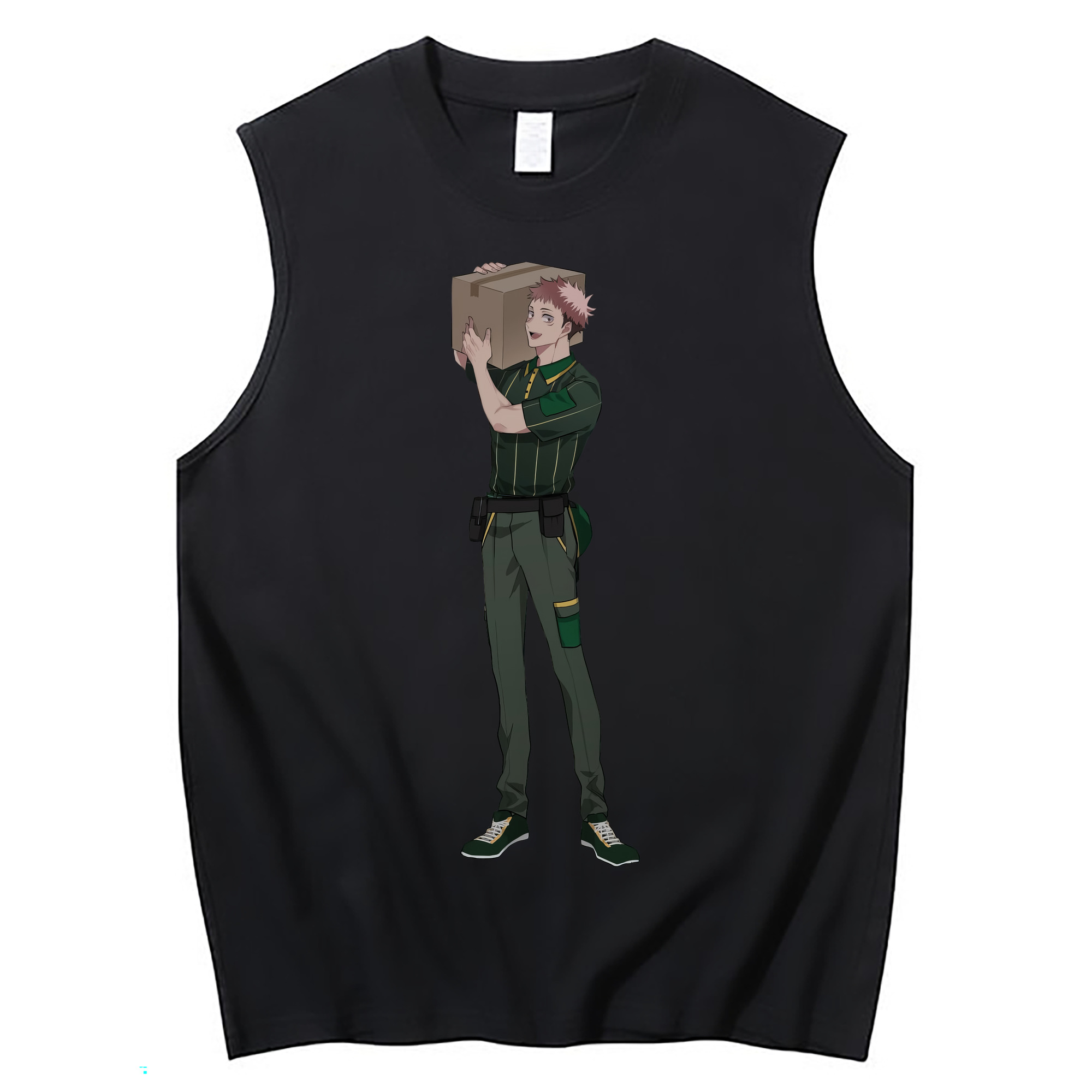（画像用） 呪術廻戦 Jujutsu Kaisen コットン100％タンクトップ（フロントプリント）