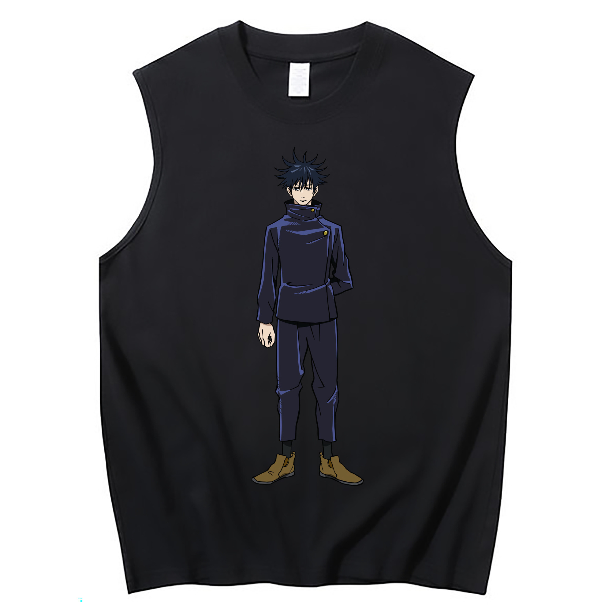 （画像用） 呪術廻戦 Jujutsu Kaisen コットン100％タンクトップ（フロントプリント）
