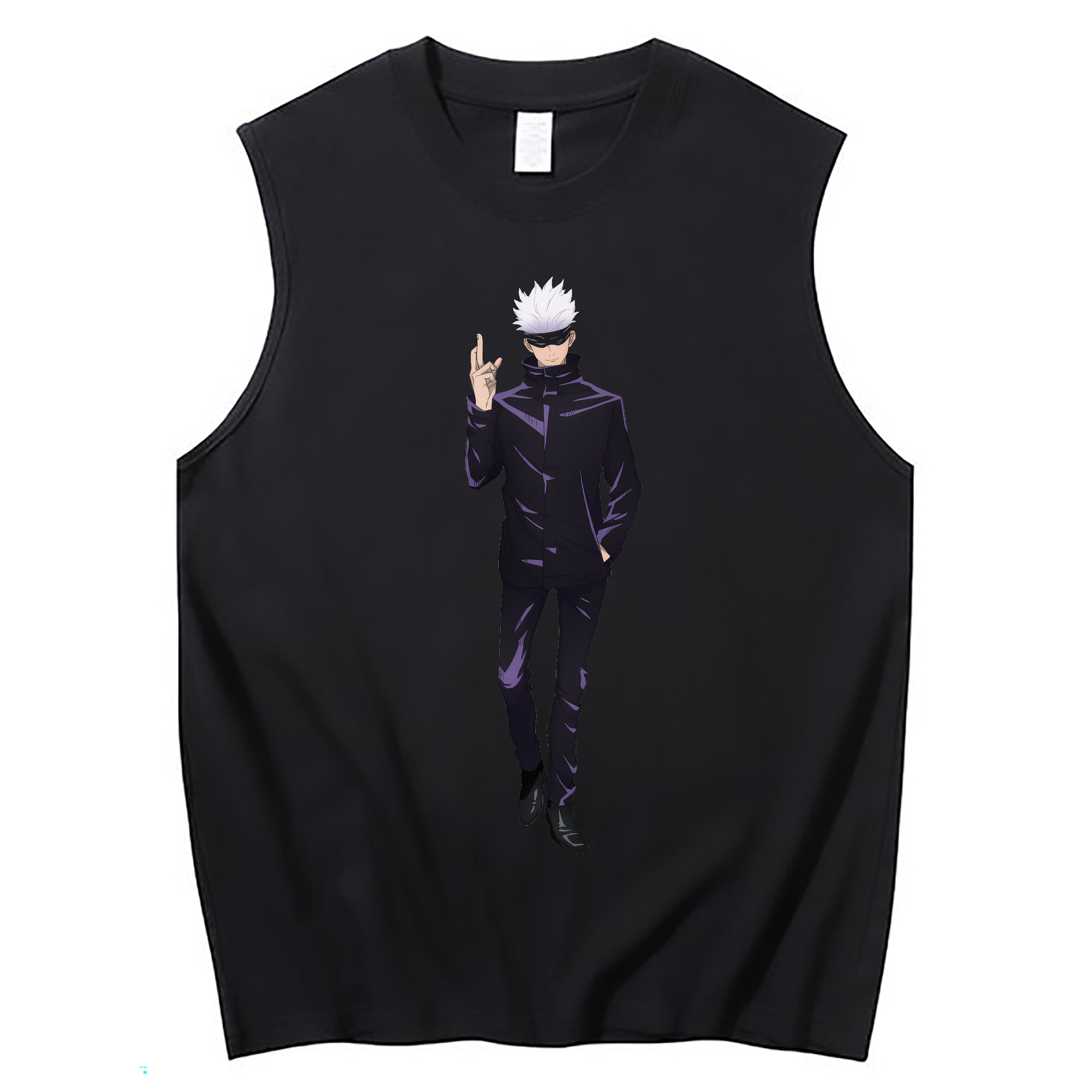（画像用） 呪術廻戦 Jujutsu Kaisen コットン100％タンクトップ（フロントプリント）