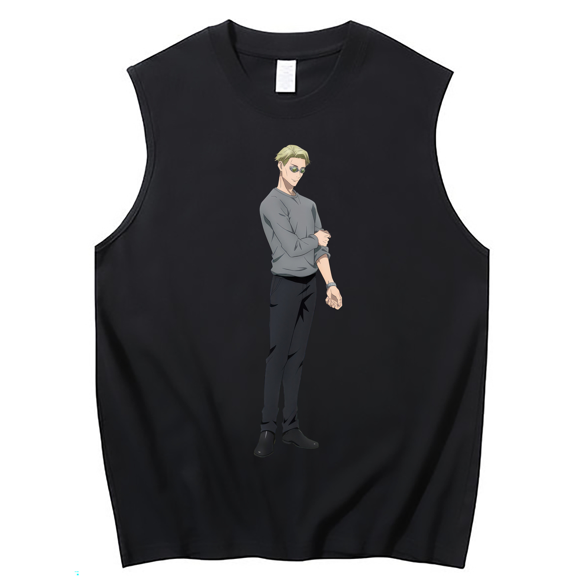 （画像用） 呪術廻戦 Jujutsu Kaisen コットン100％タンクトップ（フロントプリント）