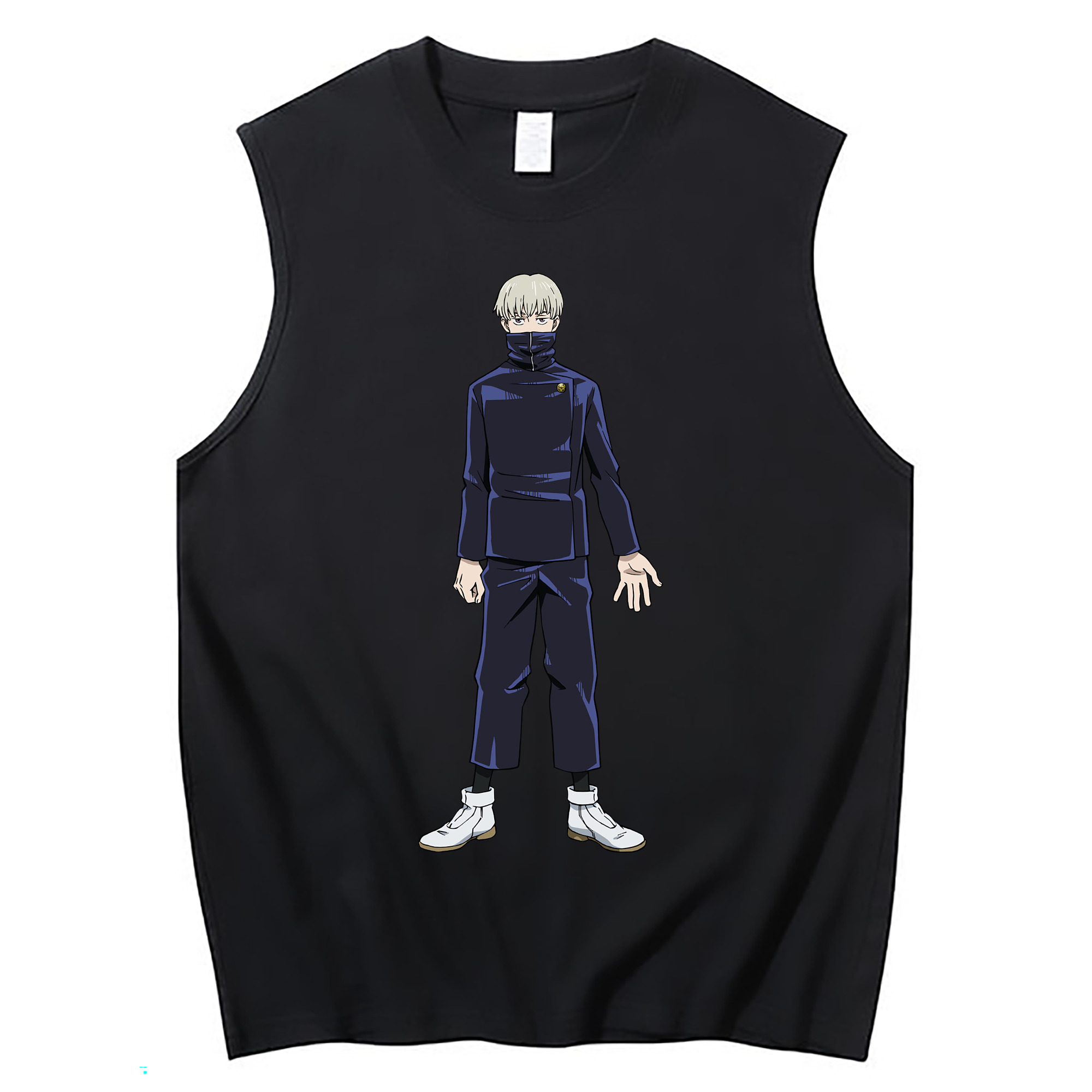 （画像用） 呪術廻戦 Jujutsu Kaisen コットン100％タンクトップ（フロントプリント）