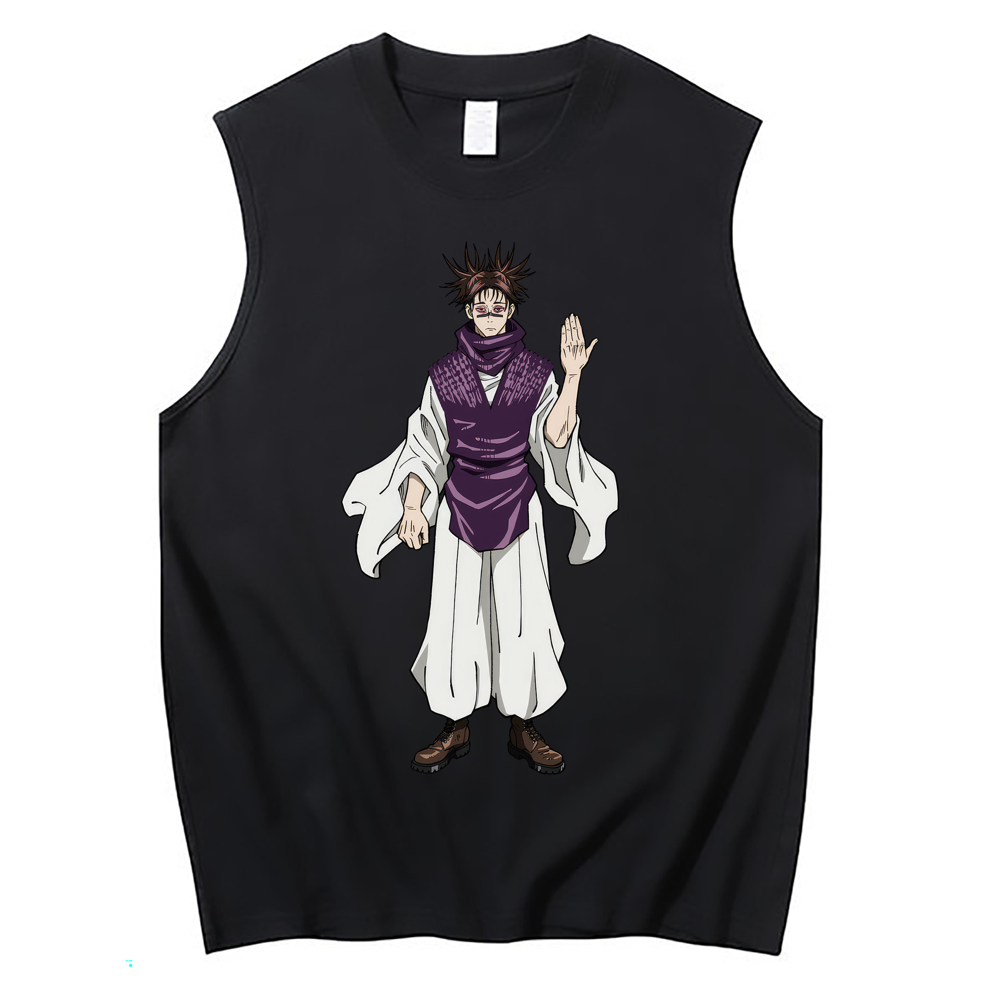 （画像用） 呪術廻戦 Jujutsu Kaisen コットン100％タンクトップ（フロントプリント）