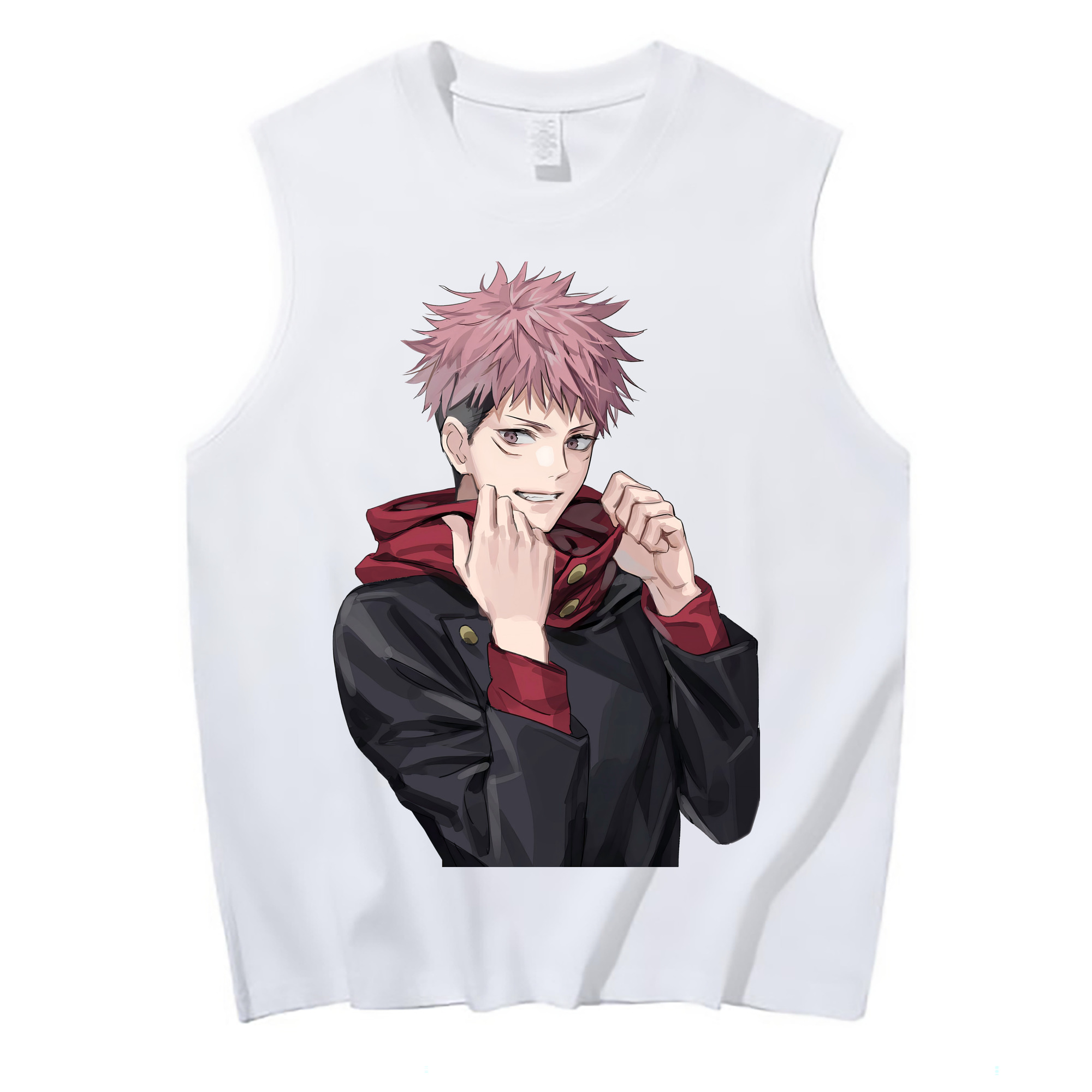 （画像用） 呪術廻戦 Jujutsu Kaisen コットン100％タンクトップ（フロントプリント）