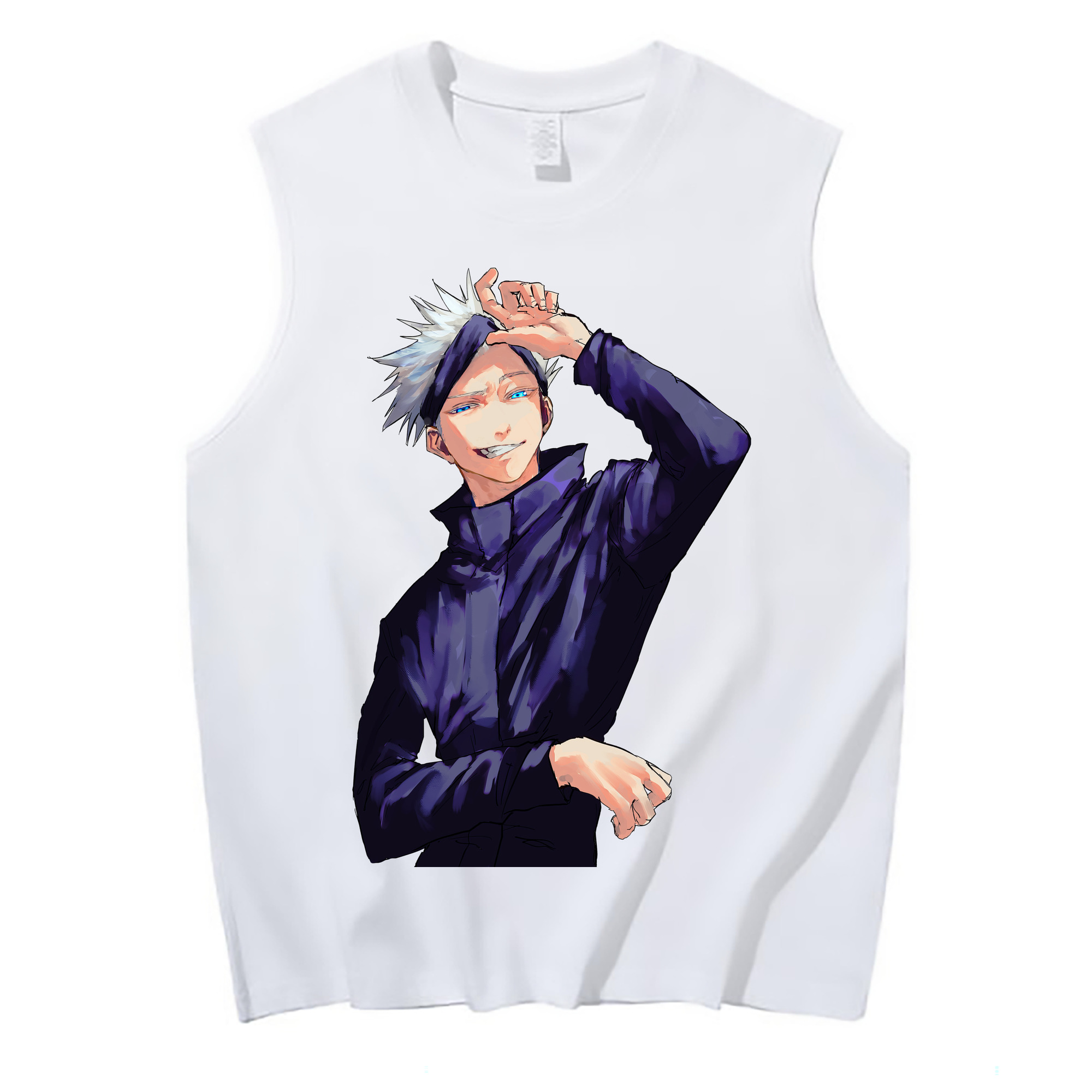 （画像用） 呪術廻戦 Jujutsu Kaisen コットン100％タンクトップ（フロントプリント）
