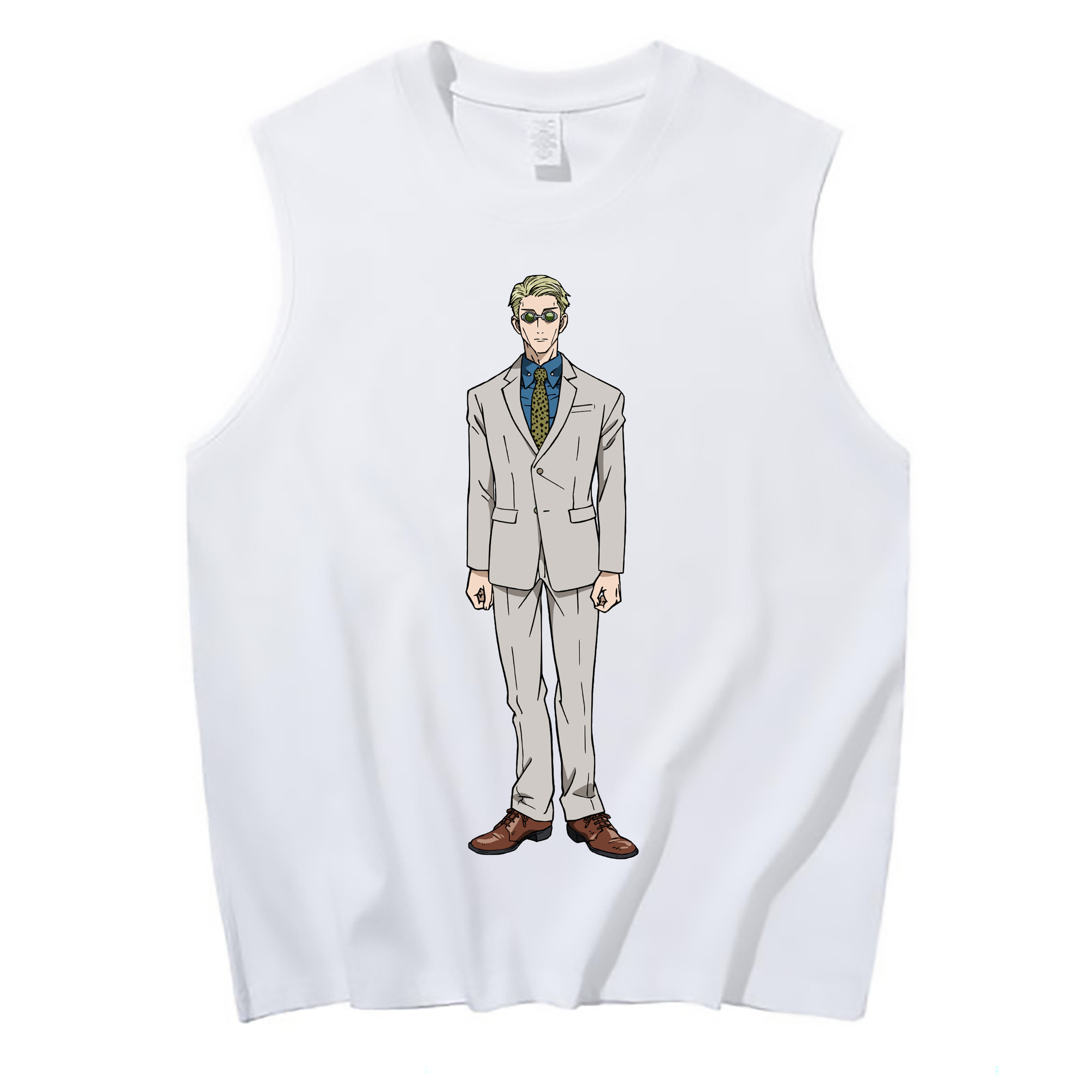 （画像用） 呪術廻戦 Jujutsu Kaisen コットン100％タンクトップ（フロントプリント）