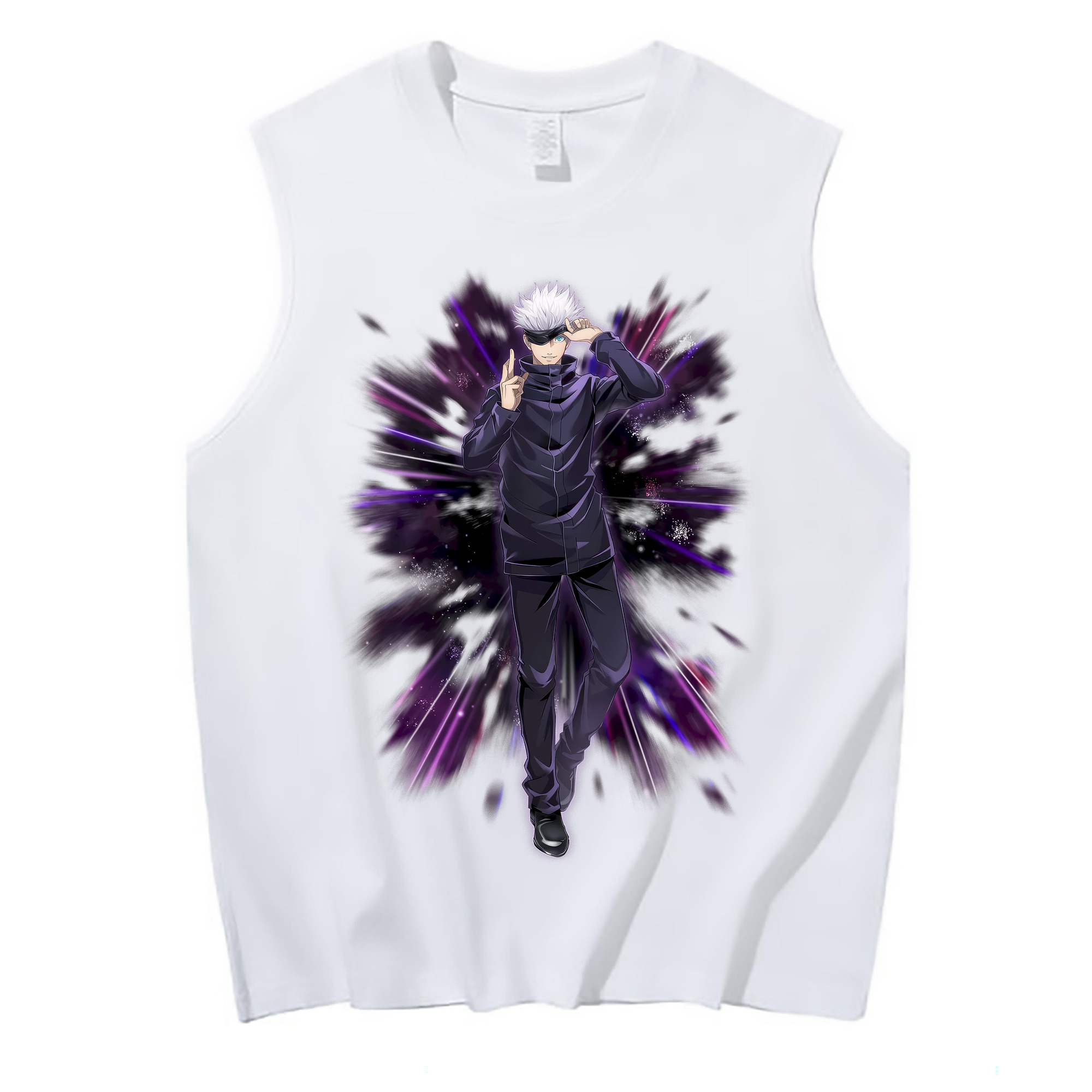 （画像用） 呪術廻戦 Jujutsu Kaisen コットン100％タンクトップ（フロントプリント）