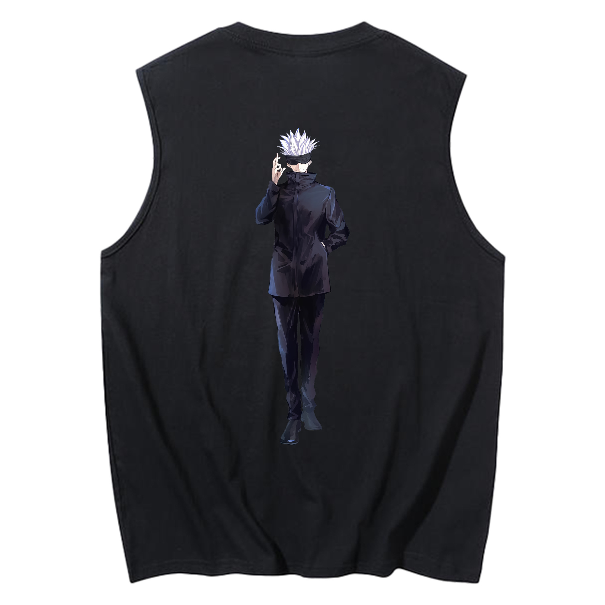 （画像用） 呪術廻戦 Jujutsu Kaisen コットン100％タンクトップ（背面プリント）
