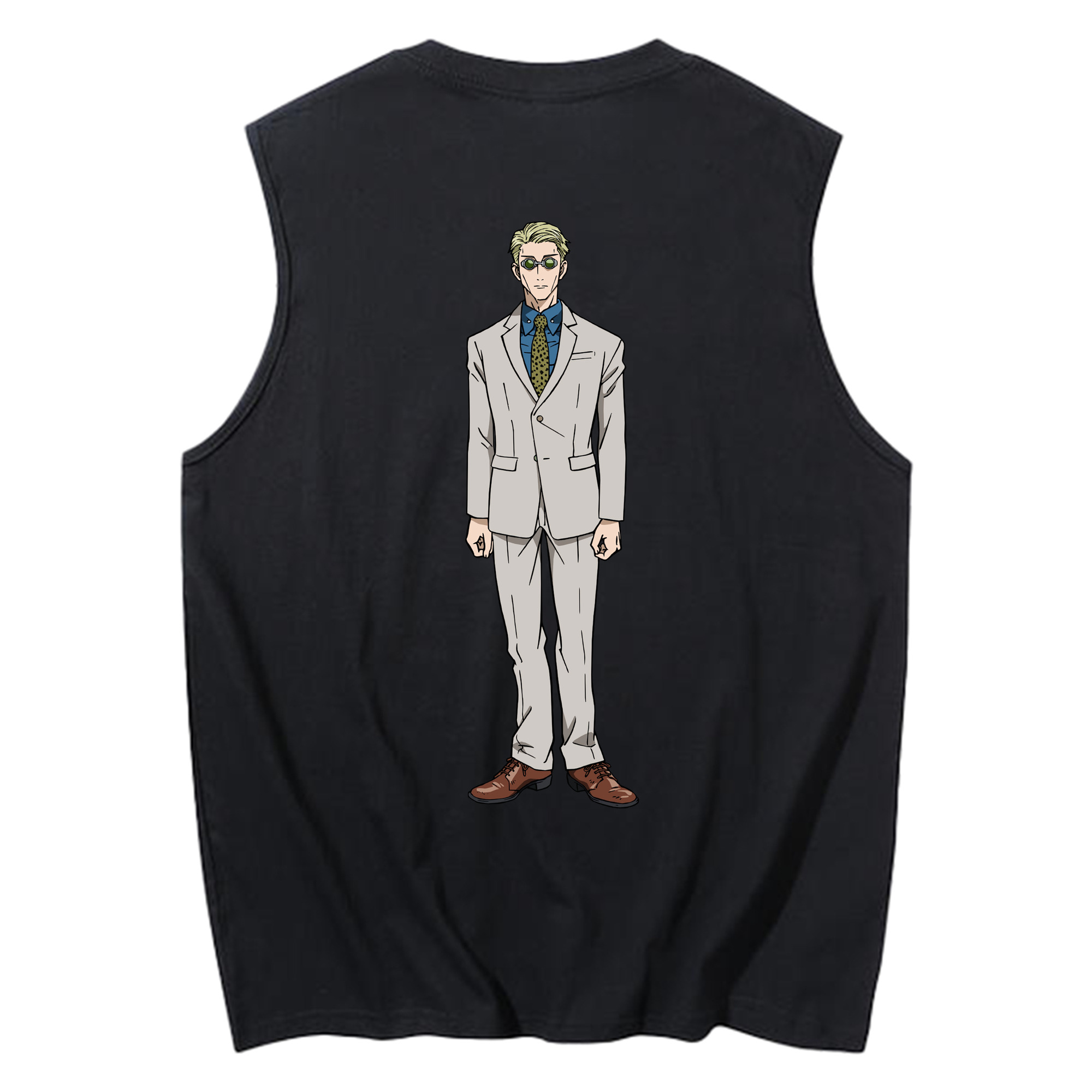 （画像用） 呪術廻戦 Jujutsu Kaisen コットン100％タンクトップ（背面プリント）