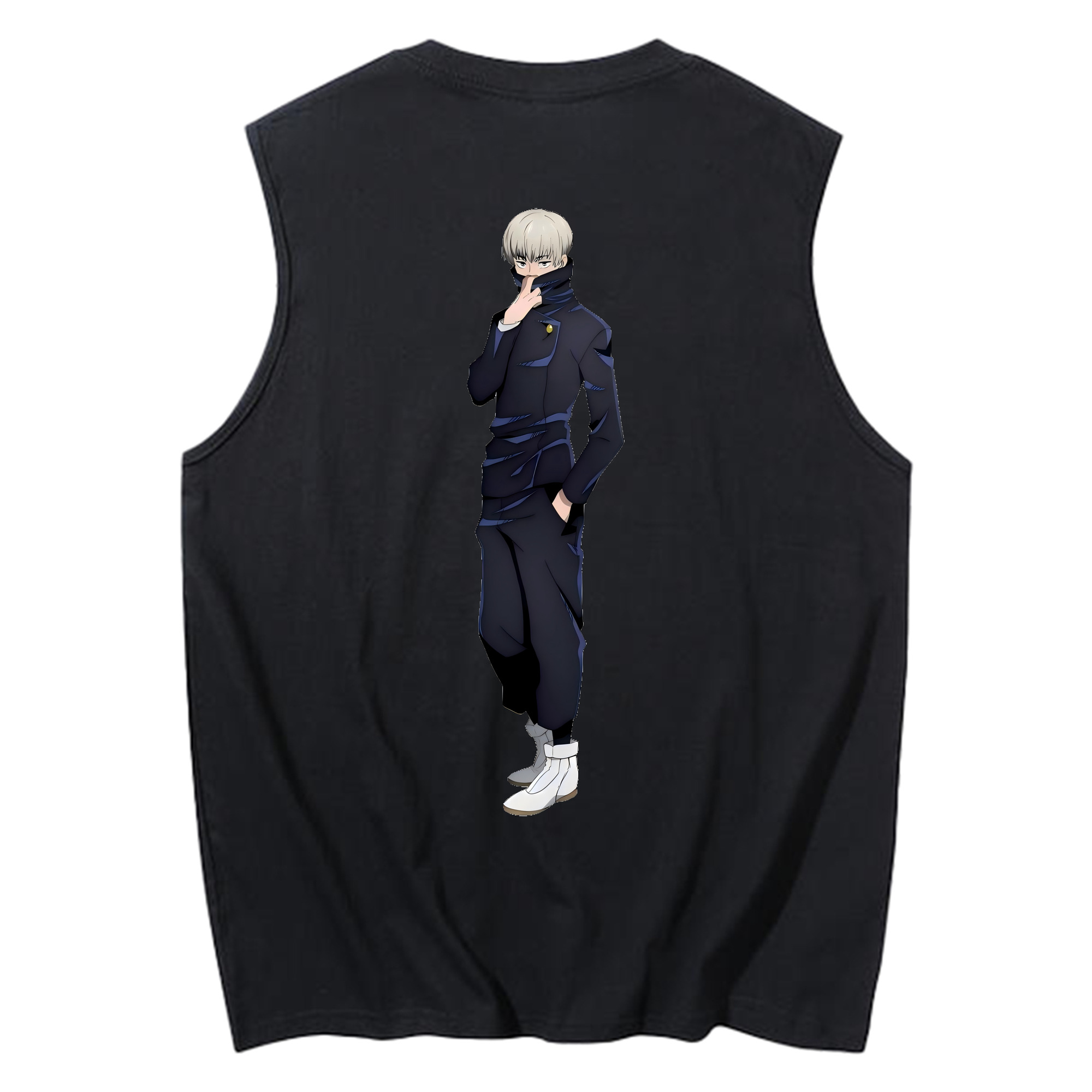 （画像用） 呪術廻戦 Jujutsu Kaisen コットン100％タンクトップ（背面プリント）