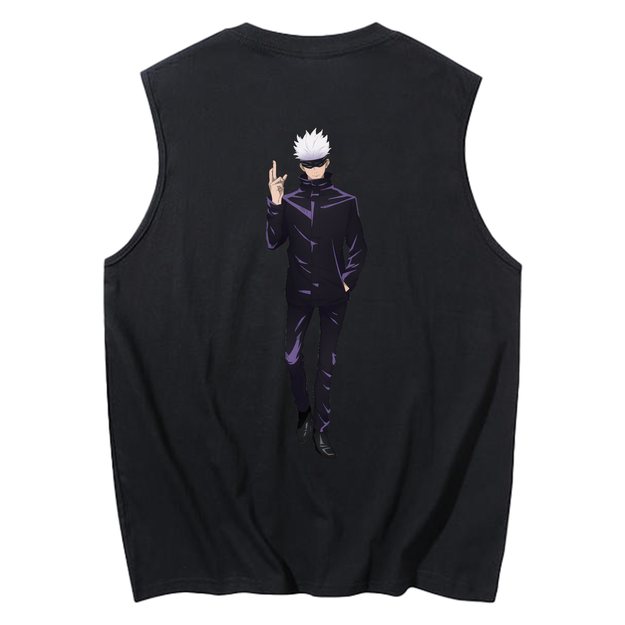（画像用） 呪術廻戦 Jujutsu Kaisen コットン100％タンクトップ（背面プリント）