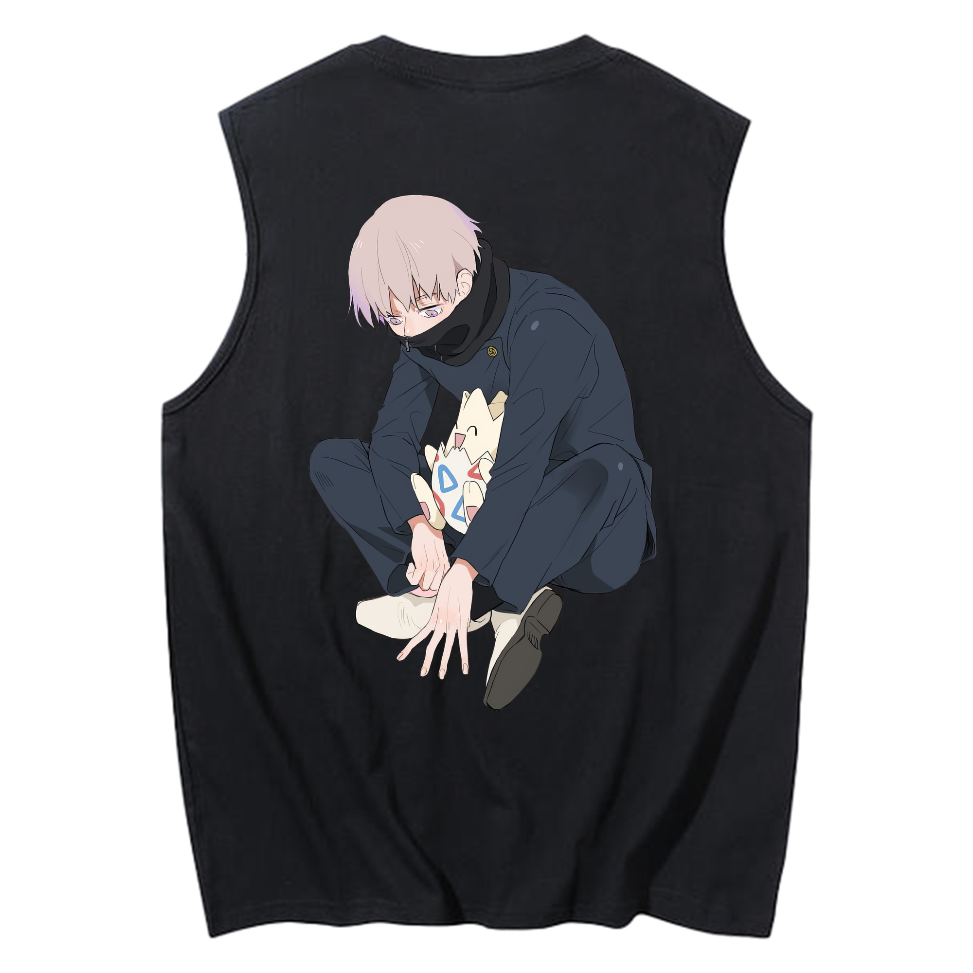 （画像用） 呪術廻戦 Jujutsu Kaisen コットン100％タンクトップ（背面プリント）