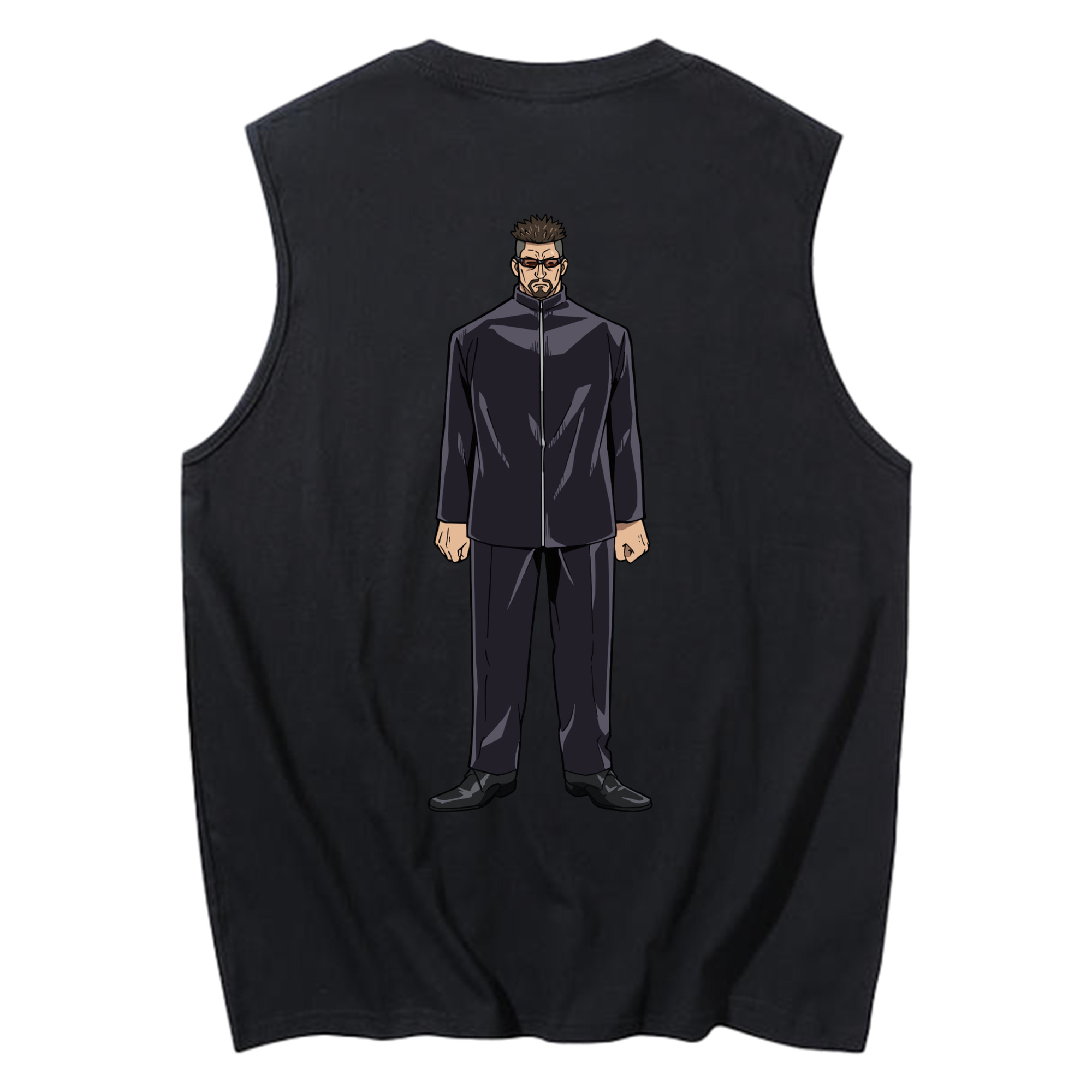 （画像用） 呪術廻戦 Jujutsu Kaisen コットン100％タンクトップ（背面プリント）