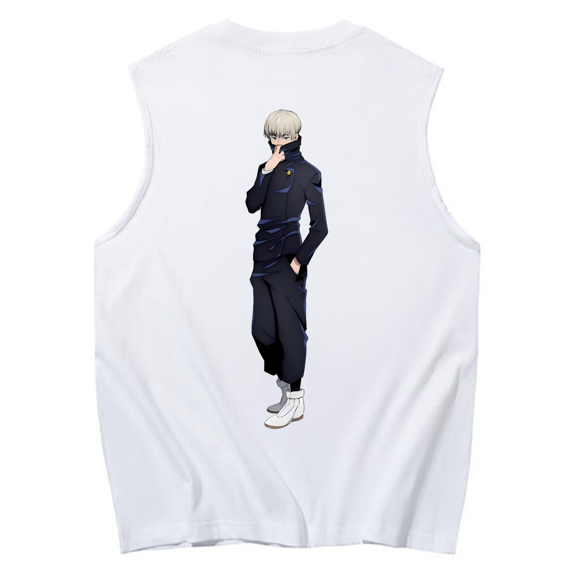 （画像用） 呪術廻戦 Jujutsu Kaisen コットン100％タンクトップ（背面プリント）