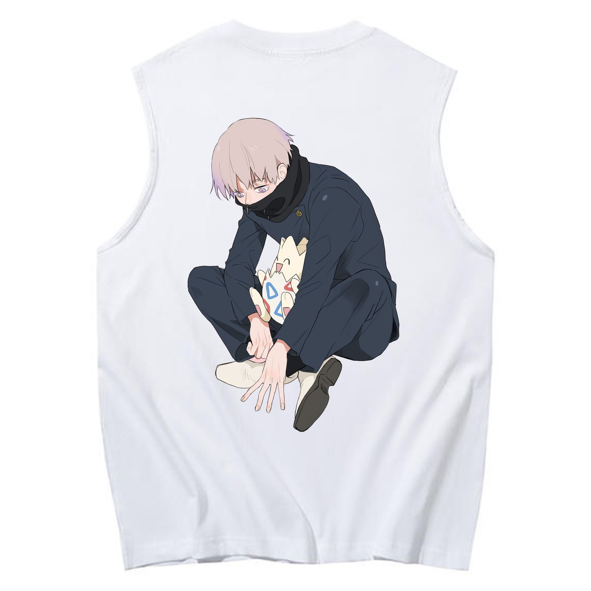 （画像用） 呪術廻戦 Jujutsu Kaisen コットン100％タンクトップ（背面プリント）